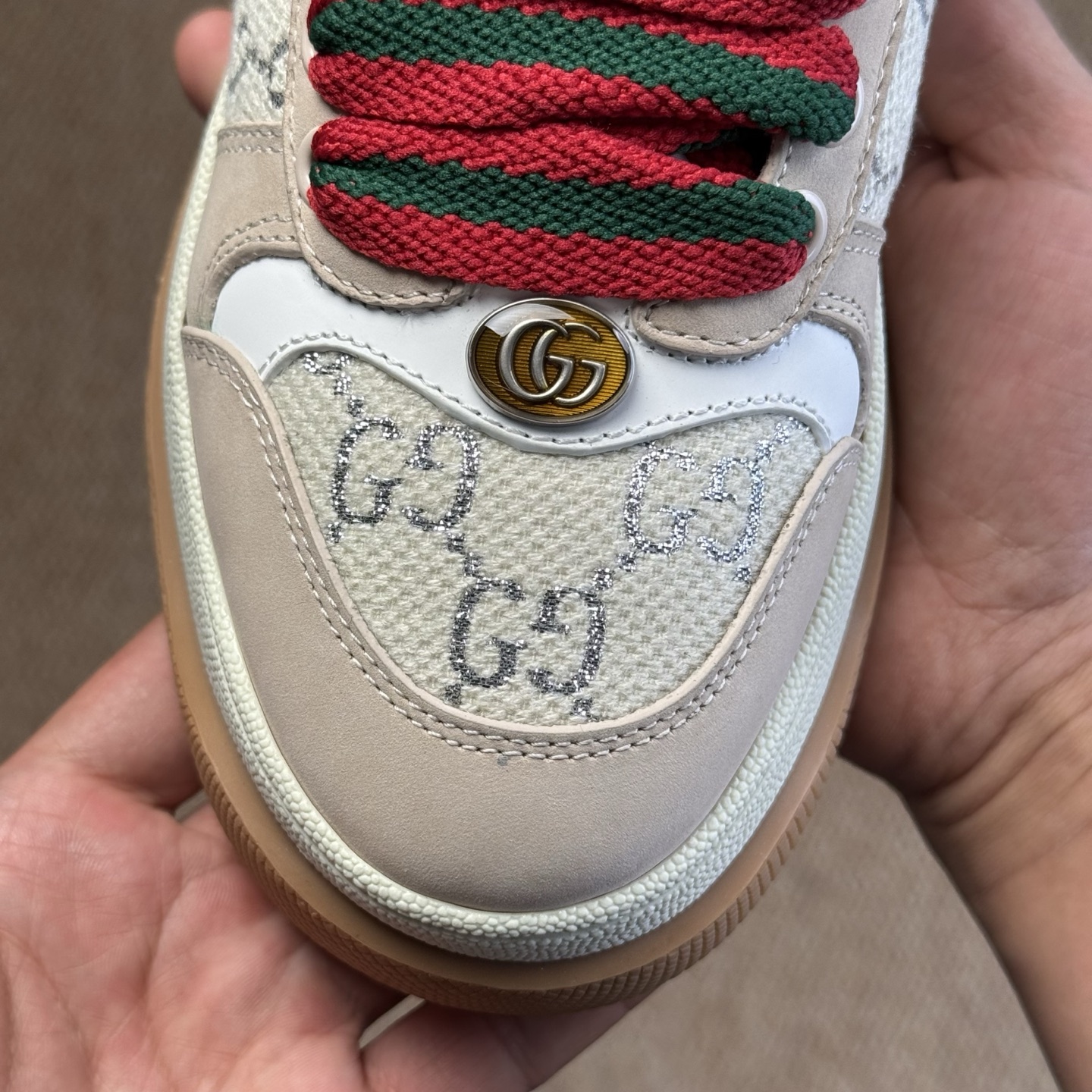  
GUCCI古驰 Screener 脏脏鞋 胖丁板鞋 米色
广东原装品质，PT仓现货发售！
尺码：35