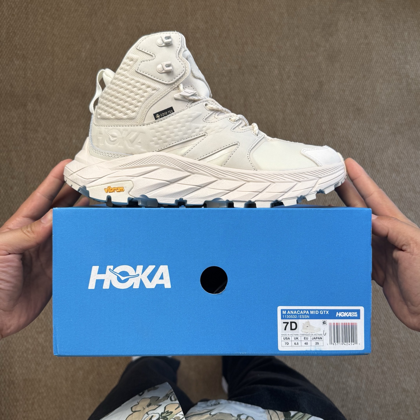  
顶级品质！低帮HOKA ONE ONE Anacapa GTX
防滑耐磨透气！户外功能越野登山鞋
G