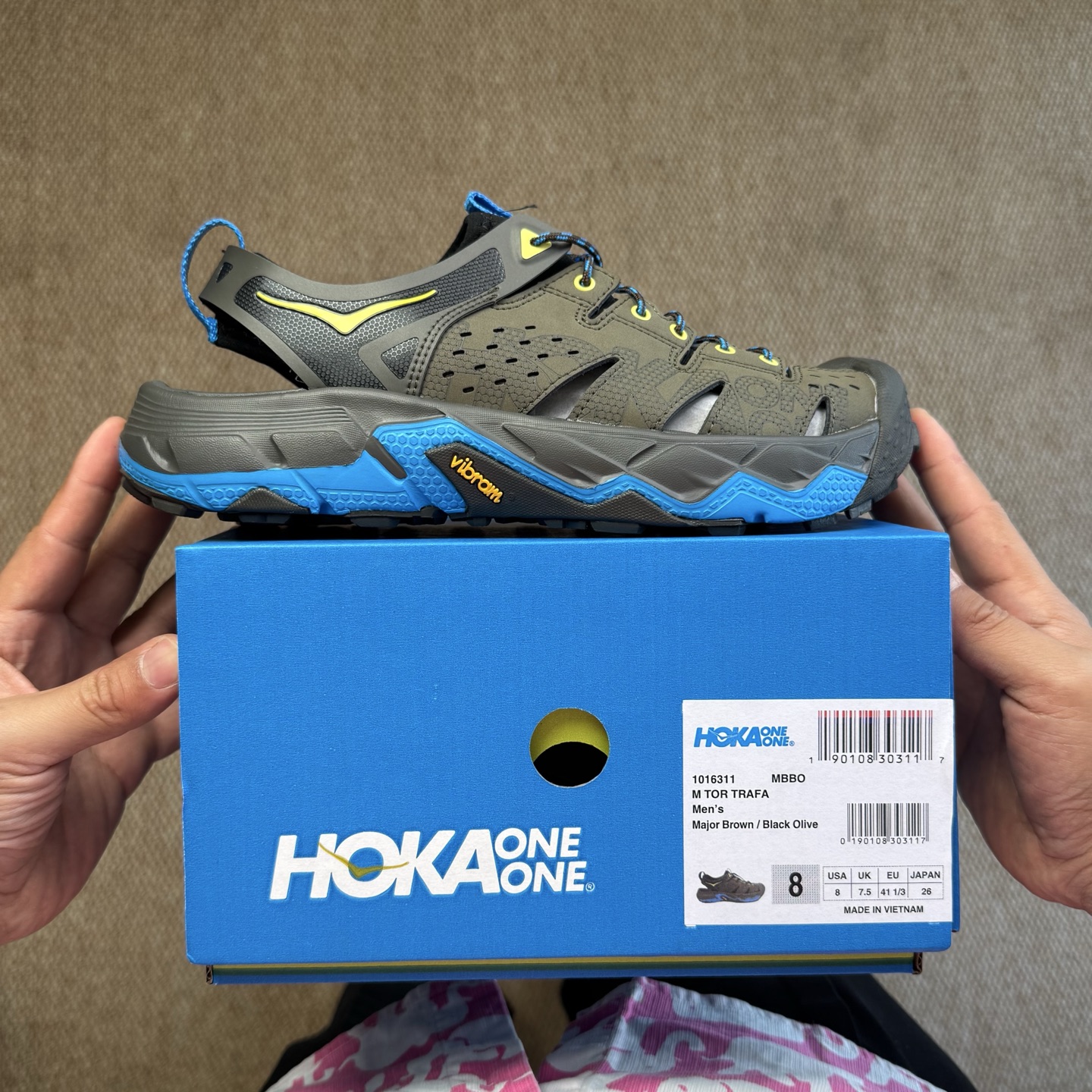  
HOKA One One Vibram 轻量溯溪鞋 
原鞋开发 市面最强品质！
尺码：36 36.5