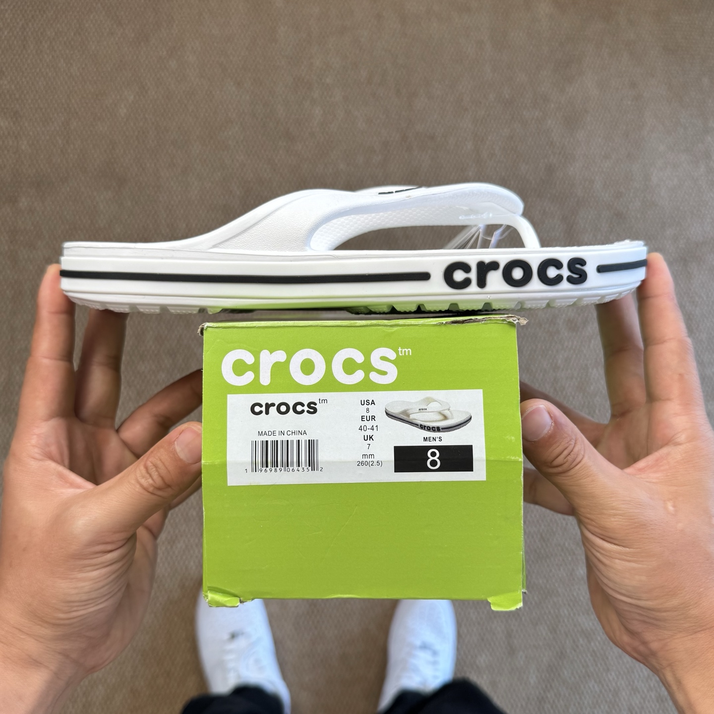  
Crocs卡骆驰 Crocband 贝雅 夹脚人字拖鞋🩴
莞产纯原工艺！  5色！   尺码：40-