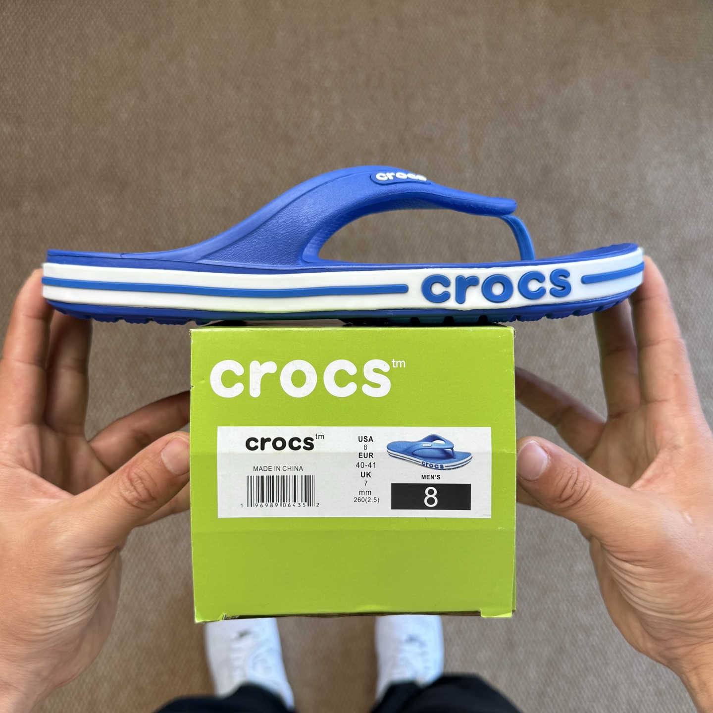  
Crocs卡骆驰 Crocband 贝雅 夹脚人字拖鞋🩴
莞产纯原工艺！  5色！   尺码：40-