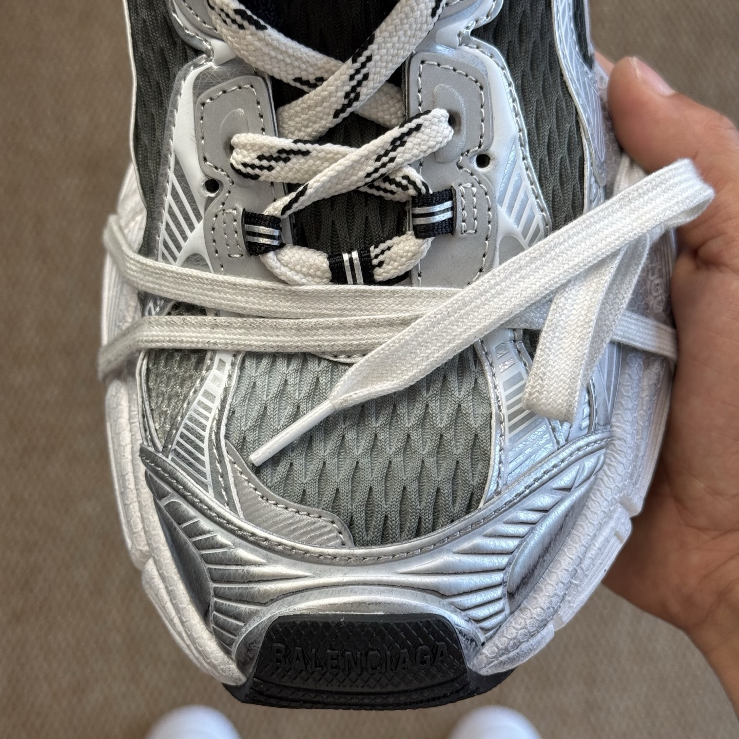  
H版 最强性价比‼️BALENCIAGA 3XL Sneakers 巴黎世家十代 3XL老爹鞋复古做