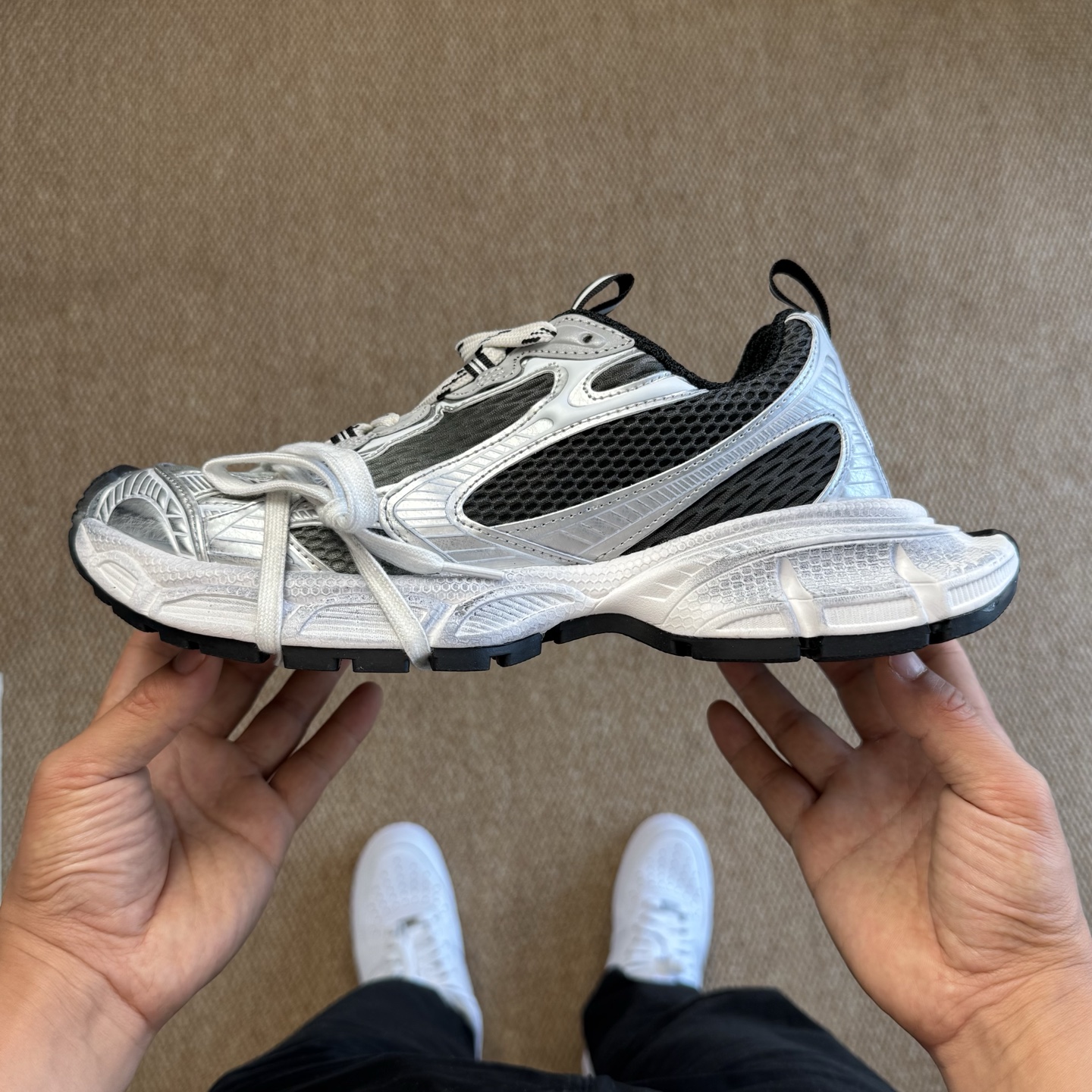  
H版 最强性价比‼️BALENCIAGA 3XL Sneakers 巴黎世家十代 3XL老爹鞋复古做