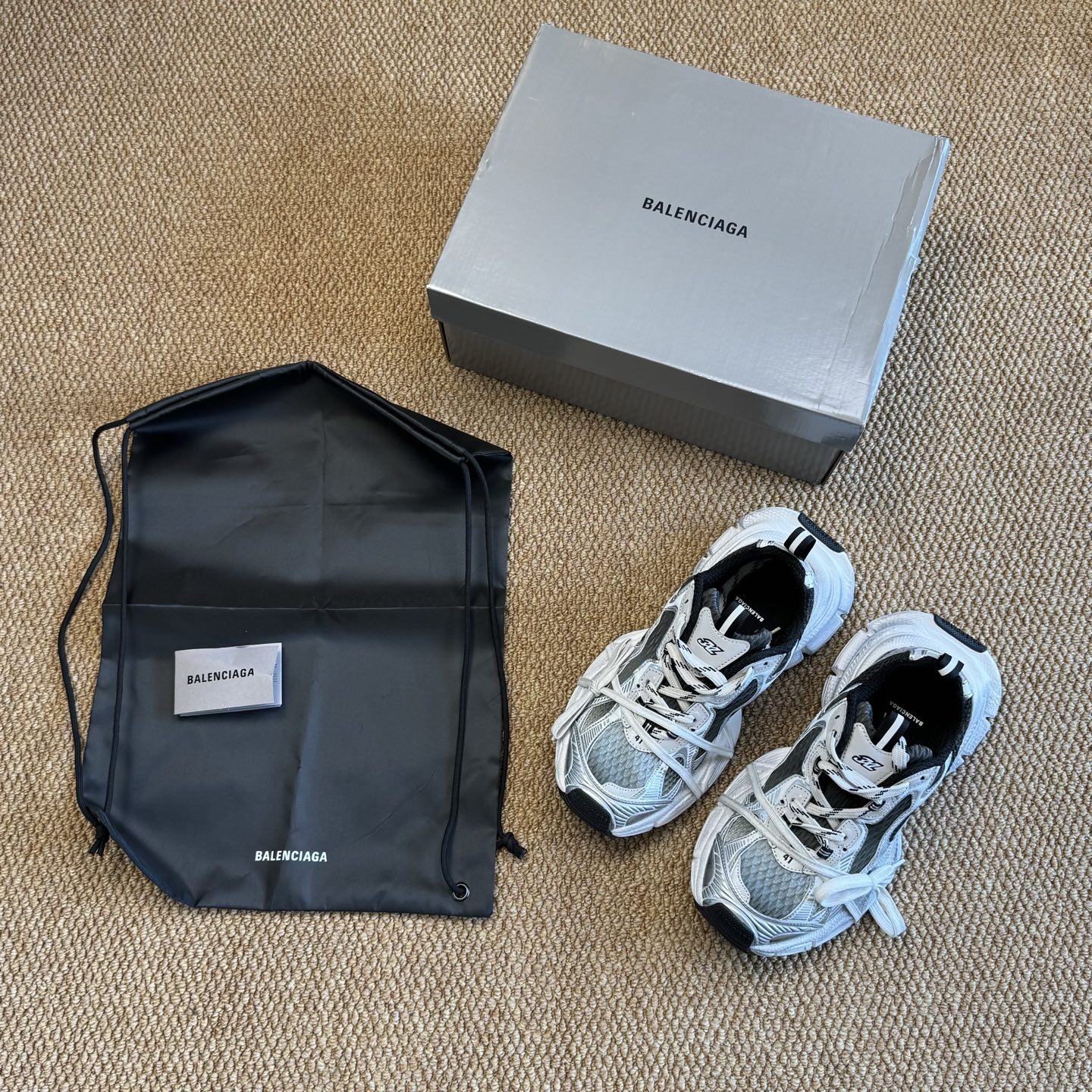  
H版 最强性价比‼️BALENCIAGA 3XL Sneakers 巴黎世家十代 3XL老爹鞋复古做