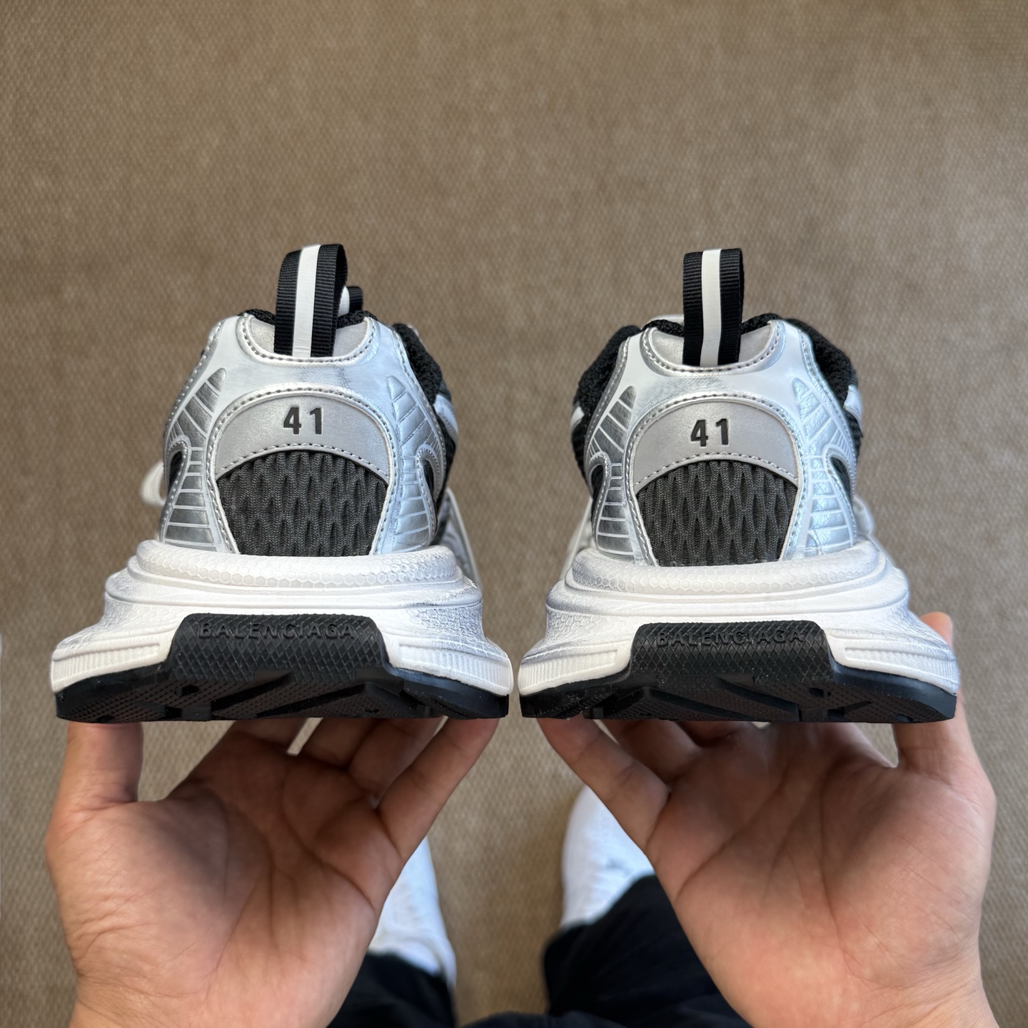  
H版 最强性价比‼️BALENCIAGA 3XL Sneakers 巴黎世家十代 3XL老爹鞋复古做