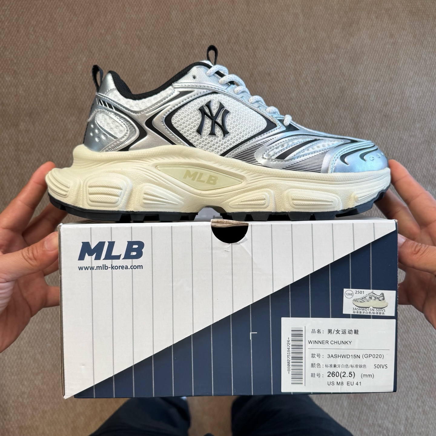  
MLB Winner Chunky 赛博老爹鞋
代工厂背景，最强出品区分市面真标！平台订单 高清洁度