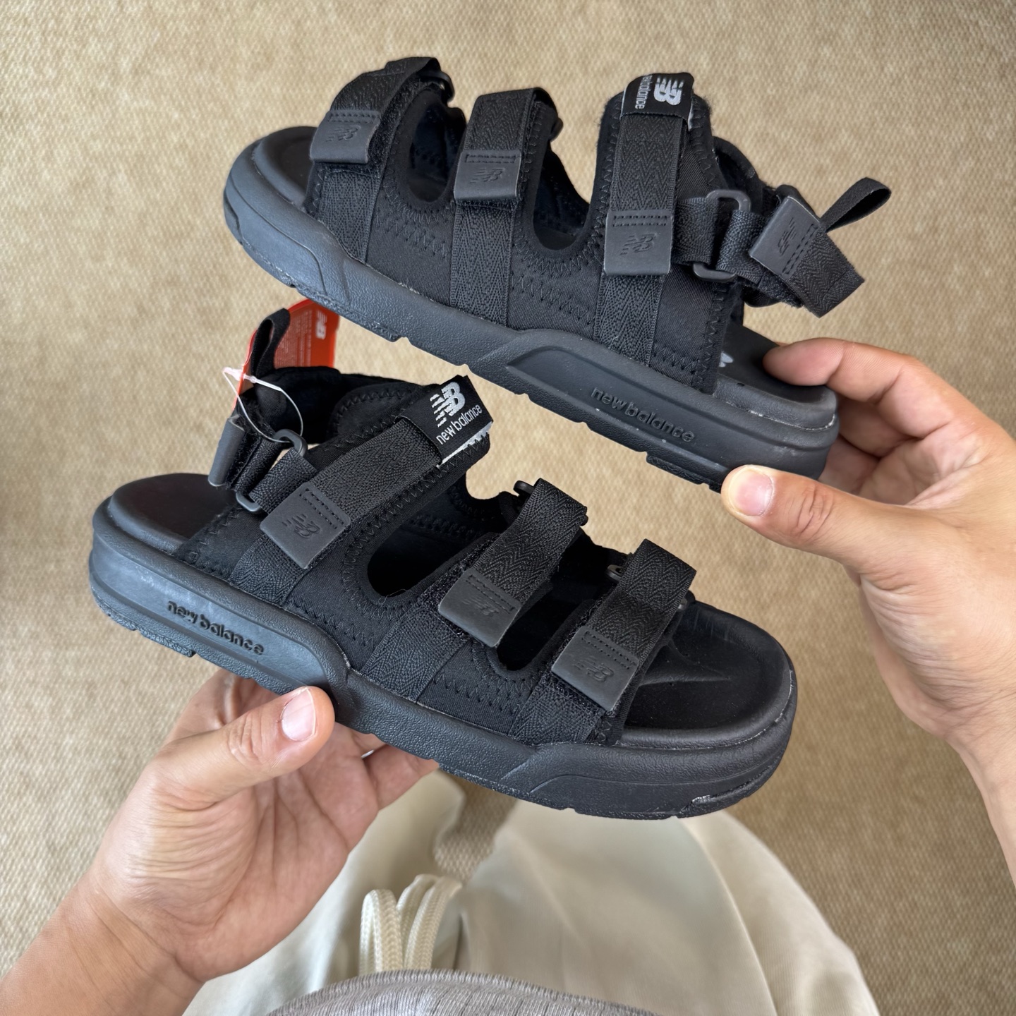 [Sandals and Slippers Series]NB Sandals Darth Vader Size 3644 New Balance Car
