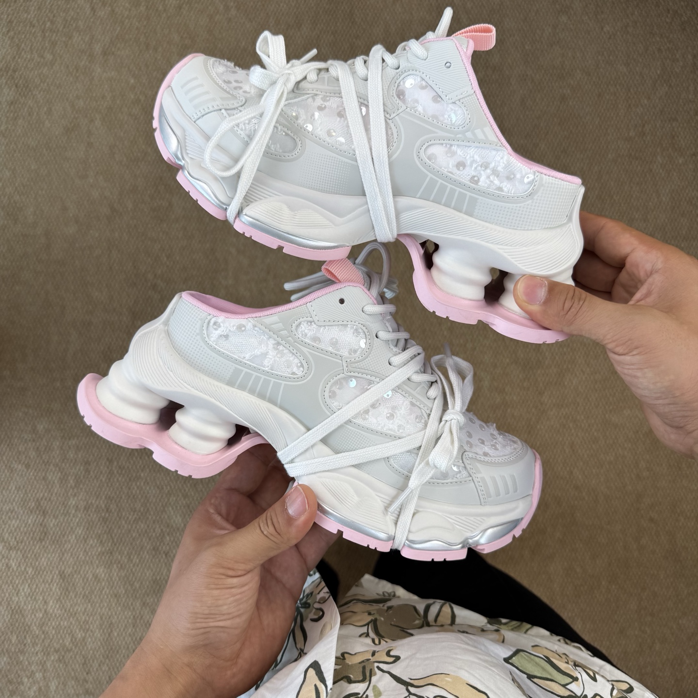 [GGCC Series]GGCC functional platform sole casual shoes make old dad shoes air