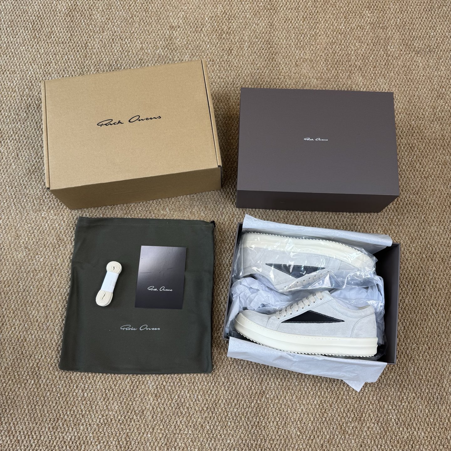  
莞产纯原 Rick Owens 瑞克·欧文斯
RO低帮 7色PT仓现货发售‼️
全粒面原厂皮、完美鞋