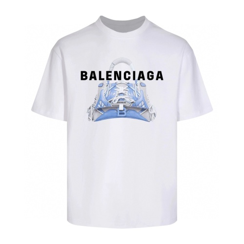 Balenciaga Printed Cotton T-Shirt - Stylish & Comfortable, Unisex Design 1 Balenciaga Printed Cotton T-Shirt - Stylish & Comfortable, Unisex Design