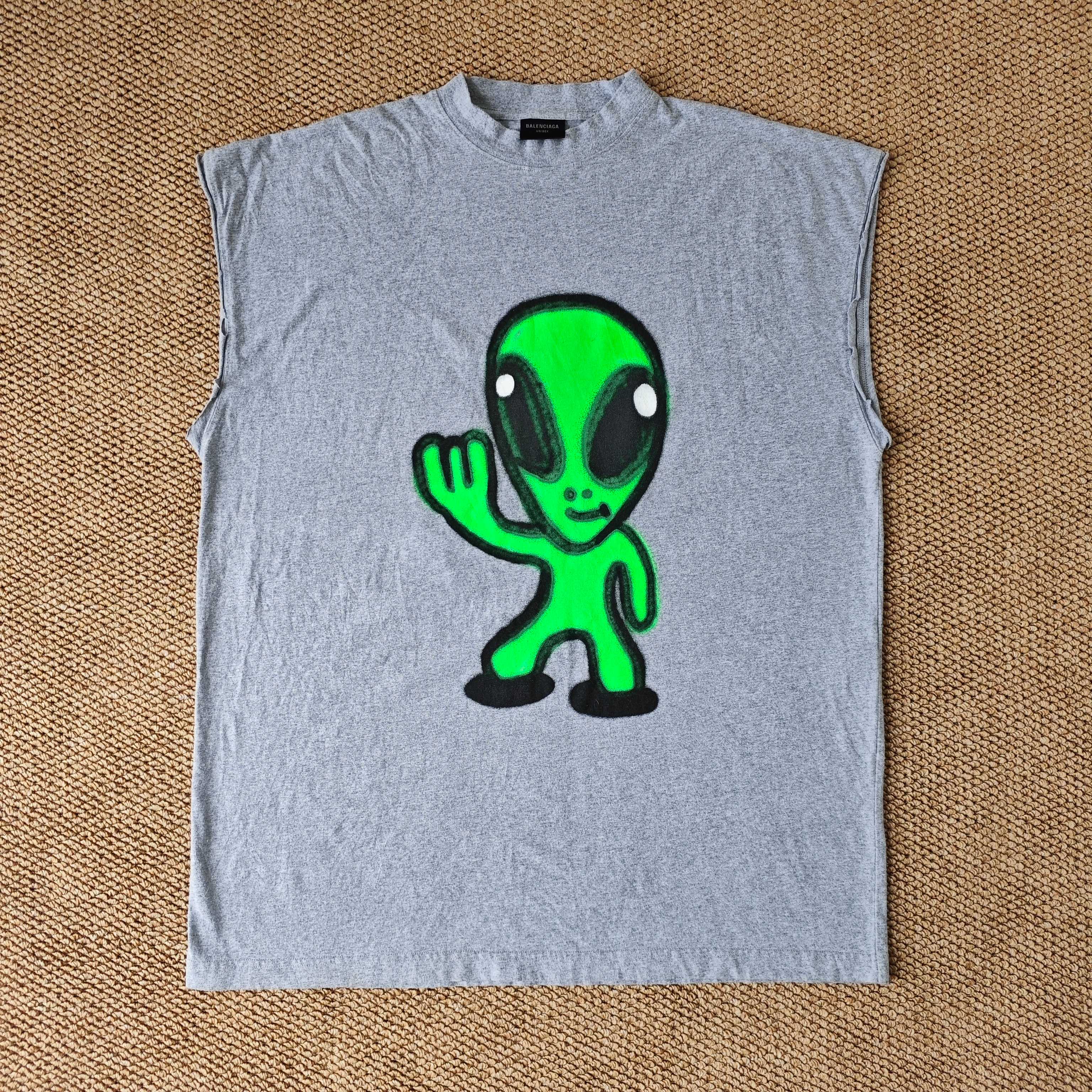 발렌시아가 프린트 반팔 티셔츠 724 Balenciaga T Shirt