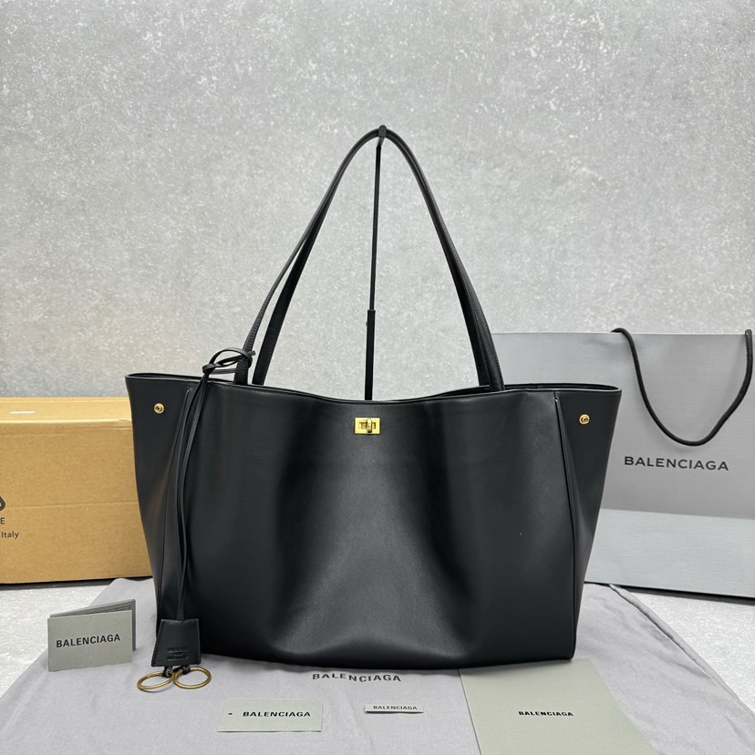 Balenciaga Rodeo 托特包 敞口 双锁扣 外牛内羊皮