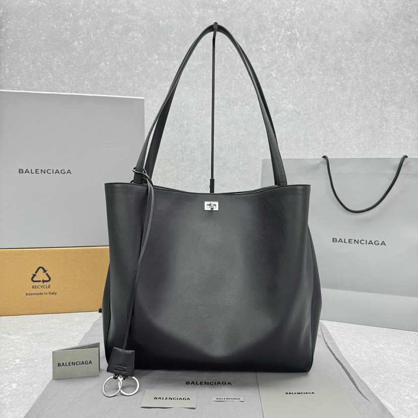 Balenciaga Rodeo 大号 托特包 牛皮 羊皮 双锁扣 敞口