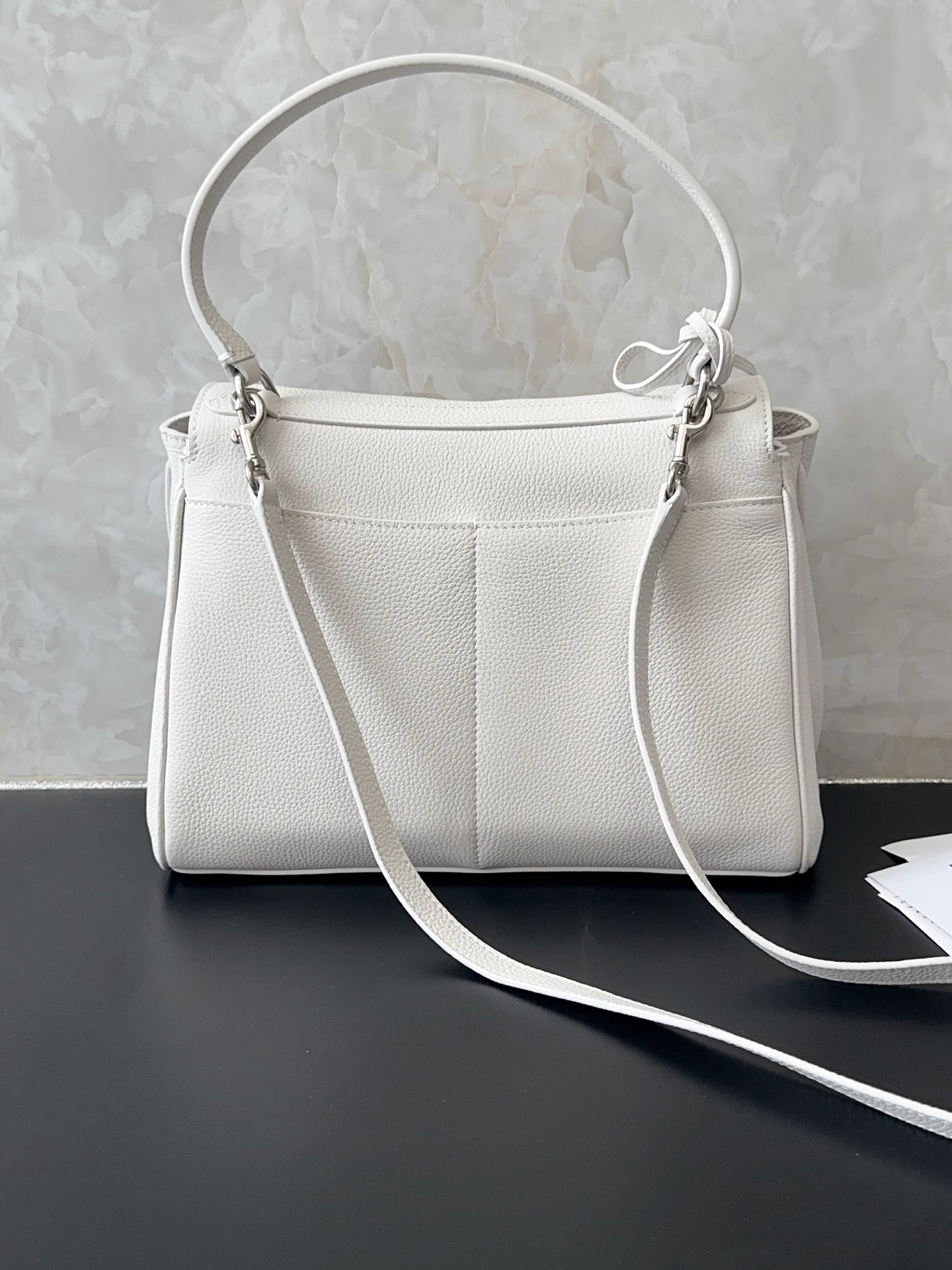 Balenciaga Style White Bag Lookbook Reference image 2