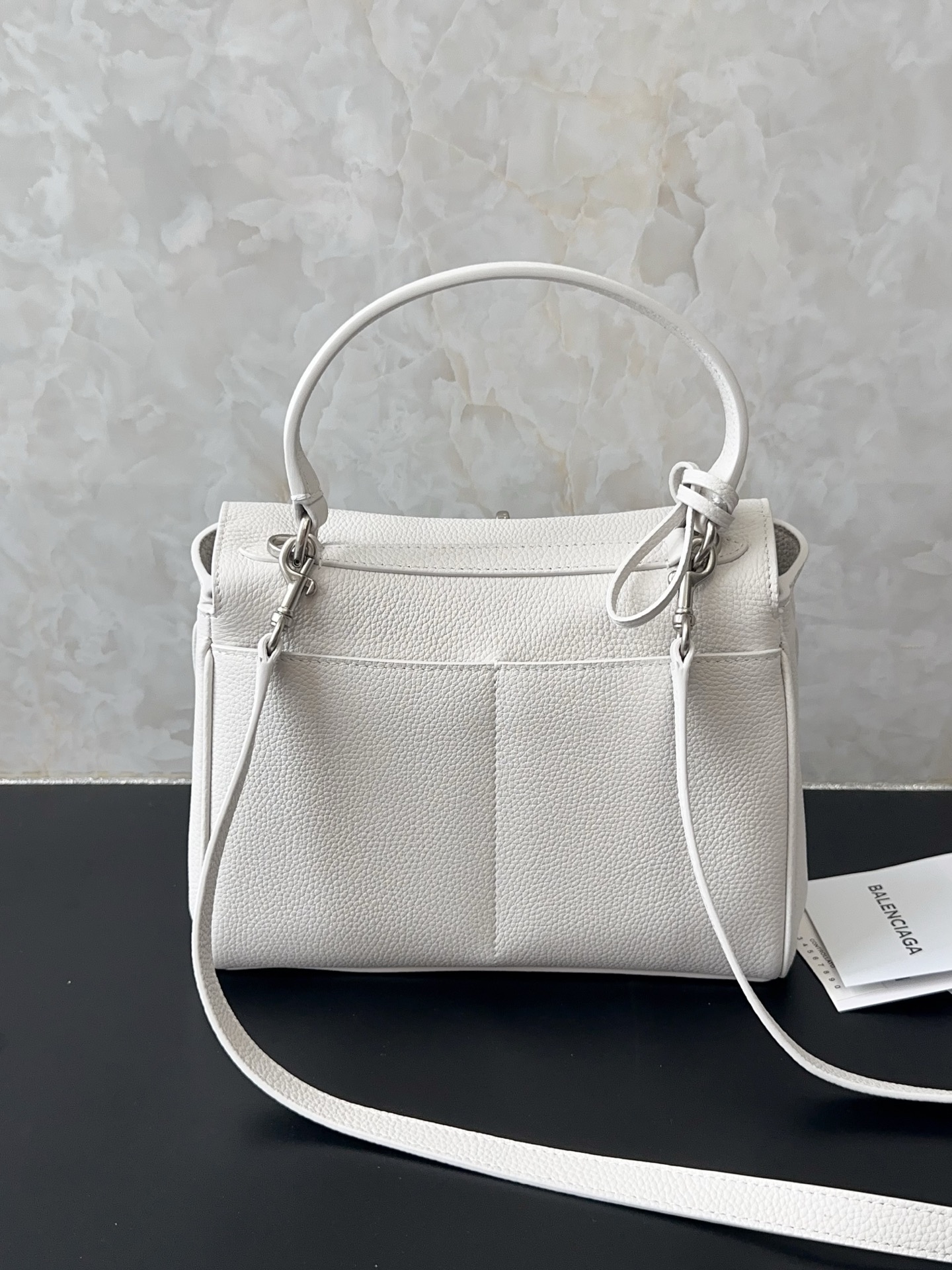 Balenciaga Style White Bag Lookbook Reference image 2