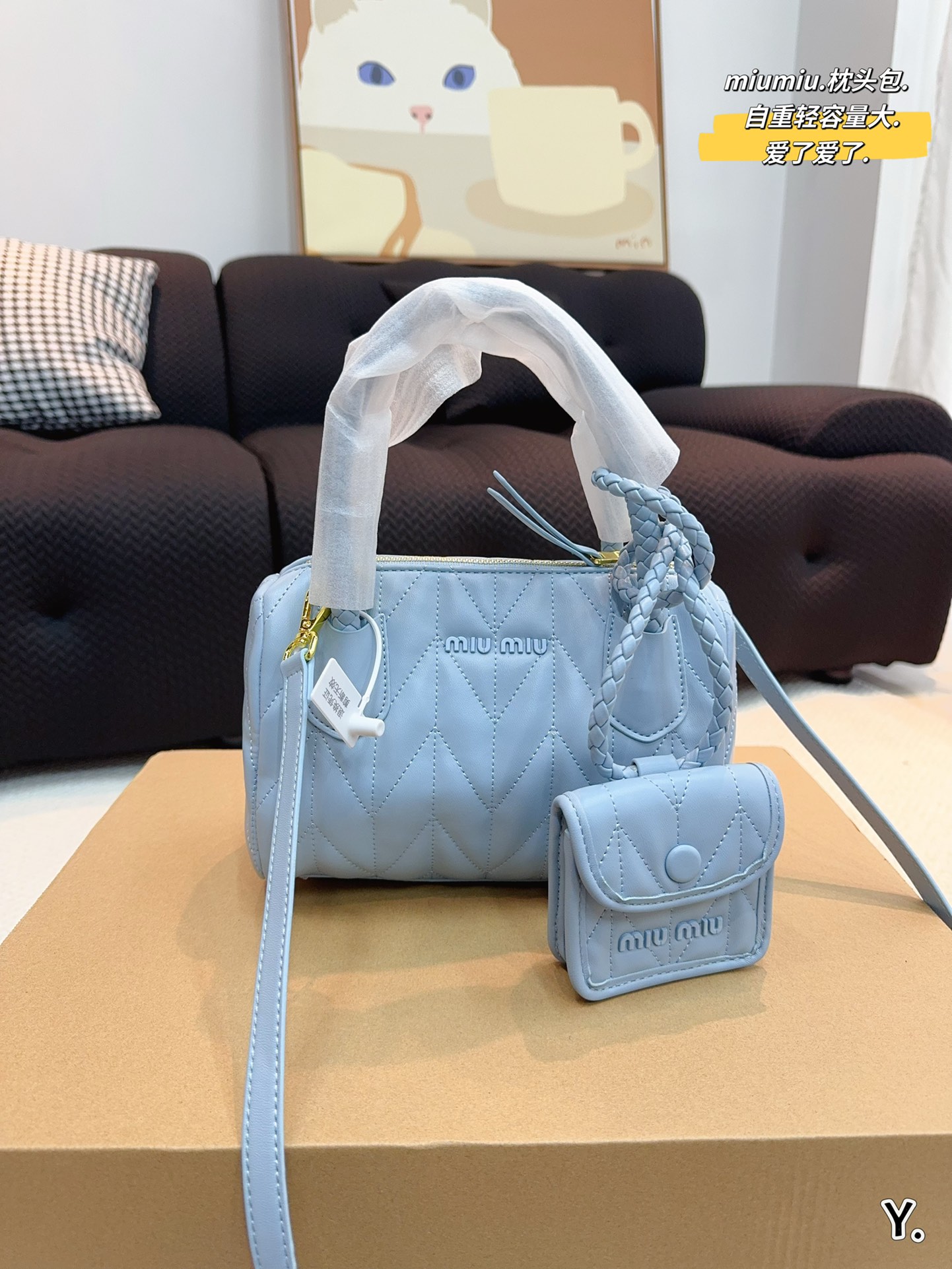 HERMES Aleline Grey Handbag Backpack with Adjustable Strap