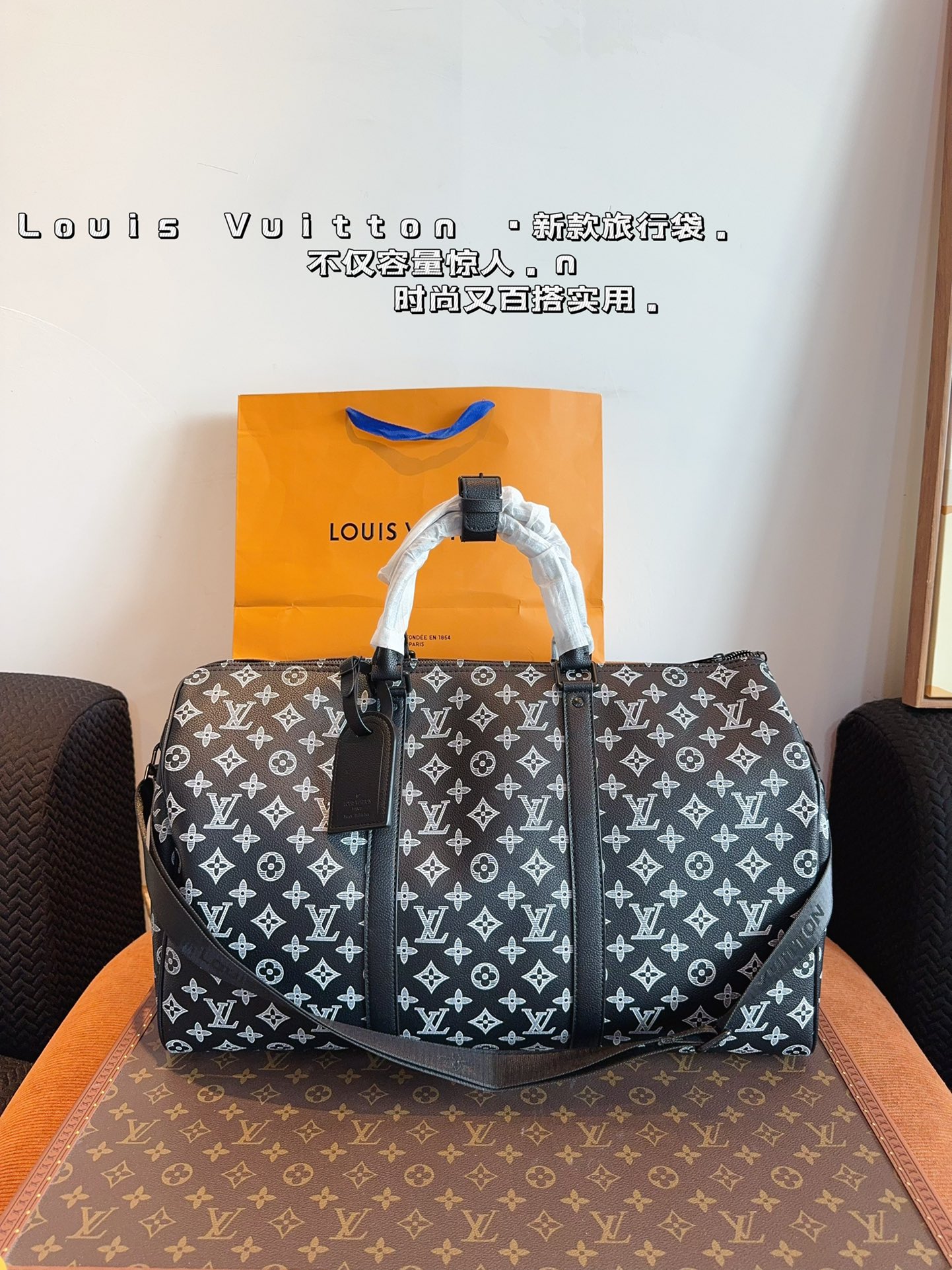 Louis Vuitton LV Keepall Sacs À Bandoulière & À Épaule Sacs De Voyage Unisexe Fashion