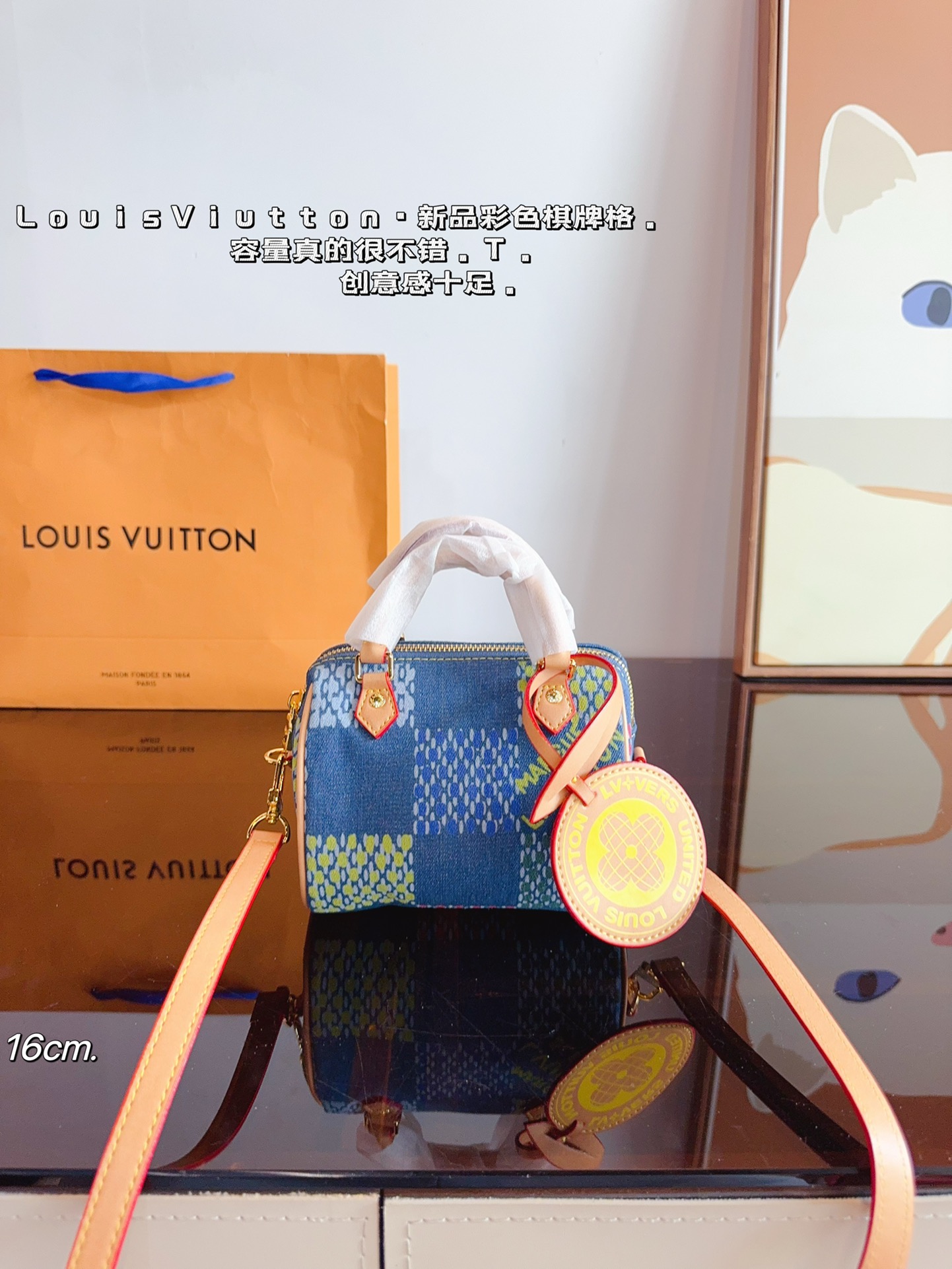 Louis Vuitton LV Speedy Sacs À Main Cuir de vache