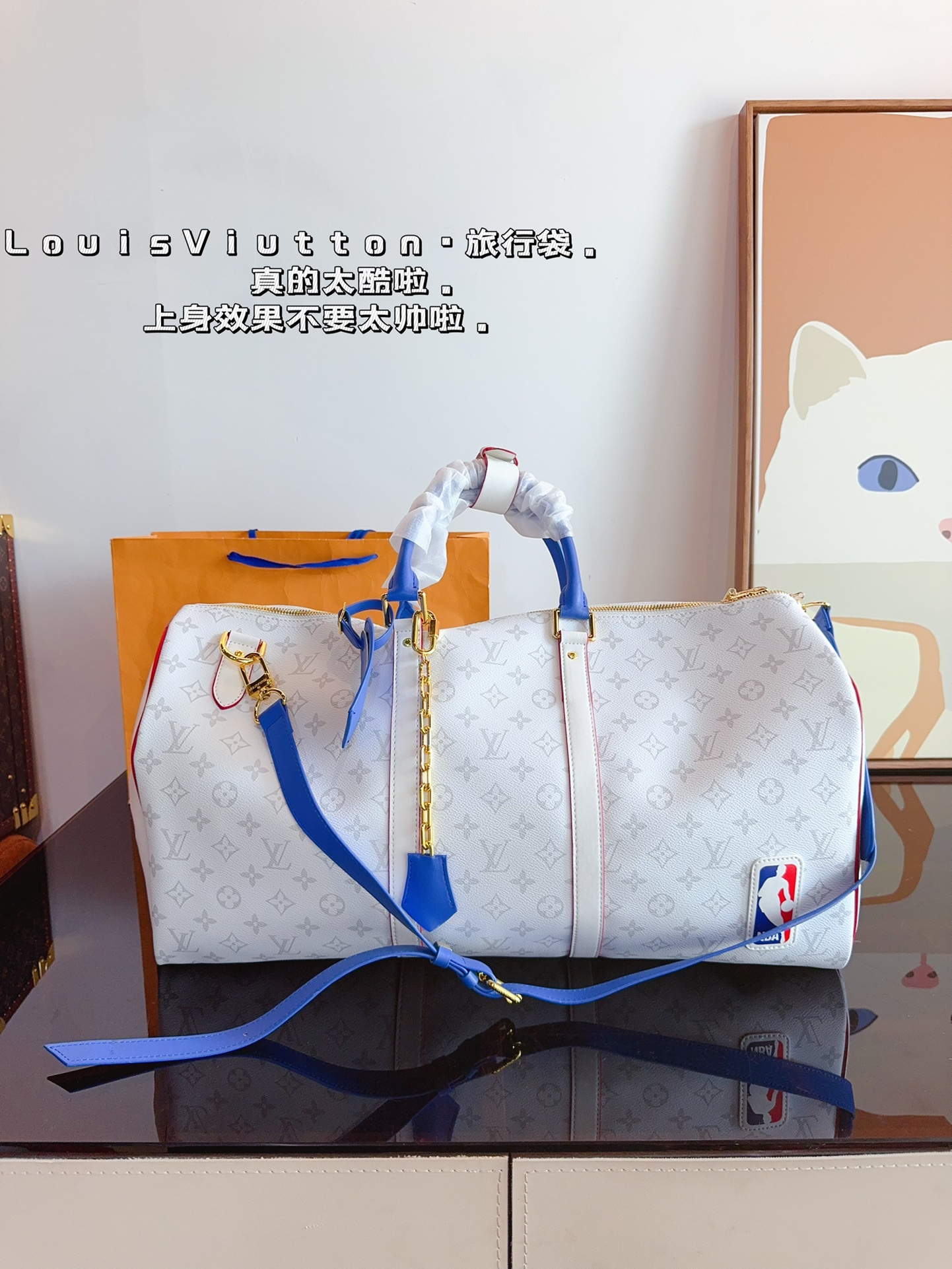 Louis Vuitton LV Keepall Sacs De Voyage Unisexe Collection printemps – été Fashion