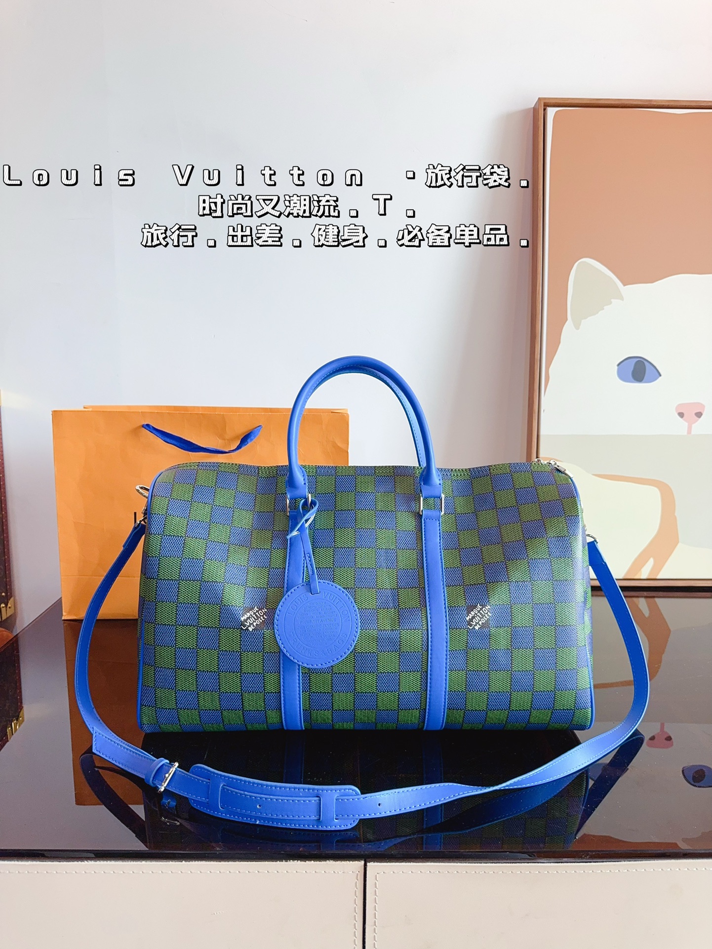 Designer Replik
 Louis Vuitton LV Keepall Taschen Reisetaschen Erste Kopie
 Unisex Frühling/Sommer Kollektion Fashion