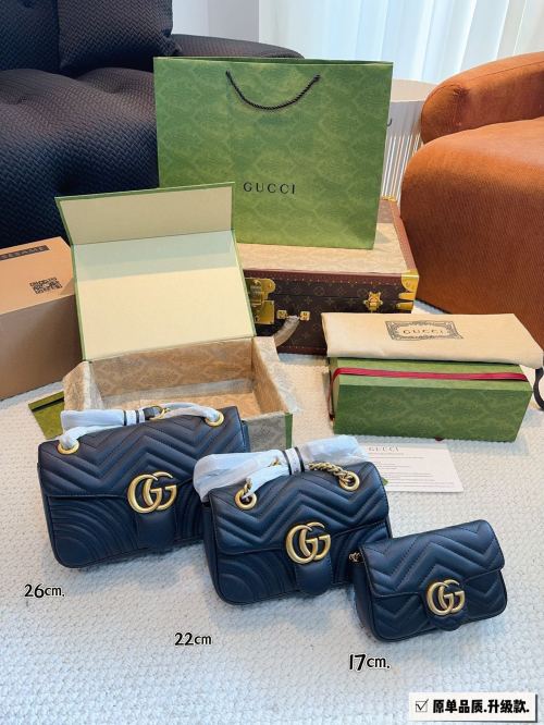 Gucci Marmont Chain Bag, Stylish and Versatile, Multiple Sizes Available 1 Gucci Marmont Chain Bag, Stylish and Versatile, Multiple Sizes Available