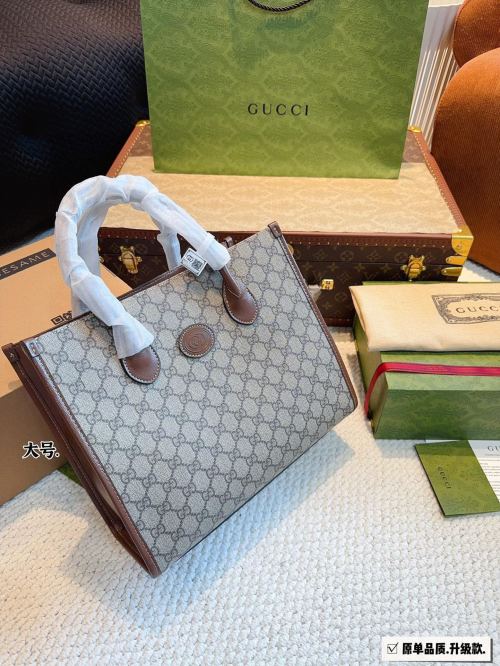 Gucci Tote Bag, a Stylish Shoulder Bag with Chic Elements, 31*13*27cm 1 Gucci Tote Bag, a Stylish Shoulder Bag with Chic Elements, 31*13*27cm