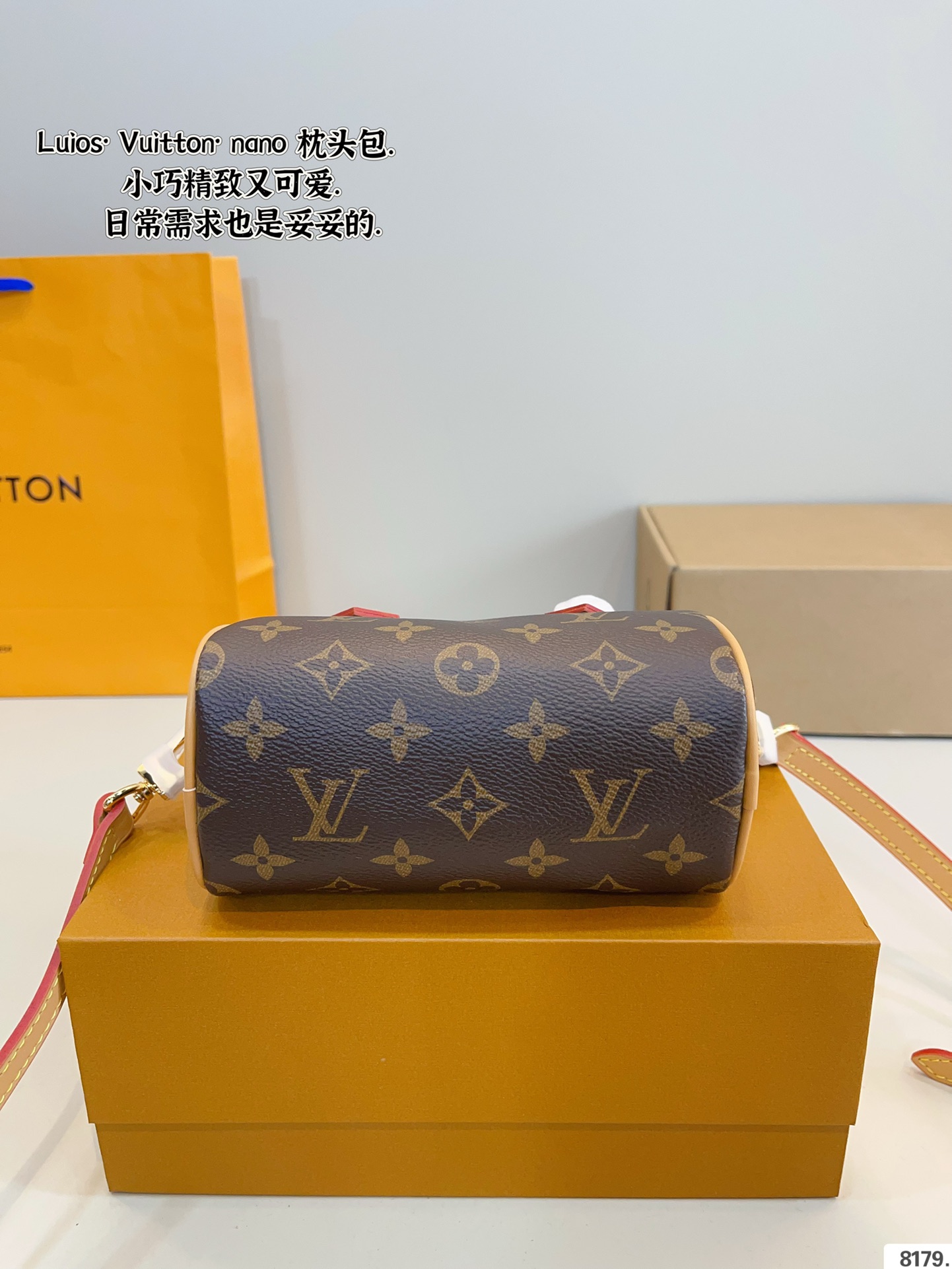 Louis Vuitton Speedy Nano Monogram Canvas Crossbody Bag 6 i1740898847 6101 6