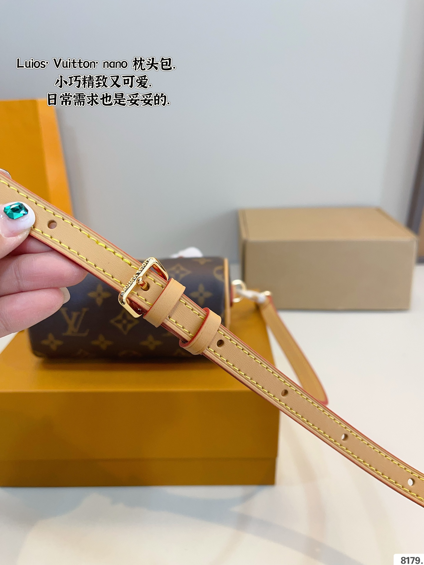 Louis Vuitton Speedy Nano Monogram Canvas Crossbody Bag 8 i1740898847 8446 1