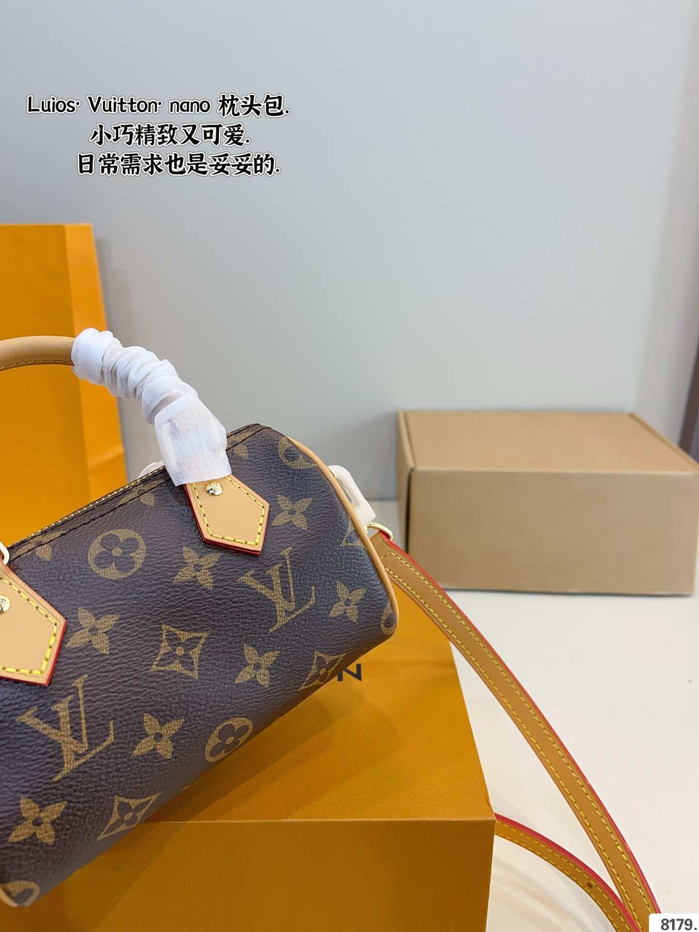 Louis Vuitton Speedy Nano Monogram Canvas Crossbody Bag 5 i1740898847 9243 3