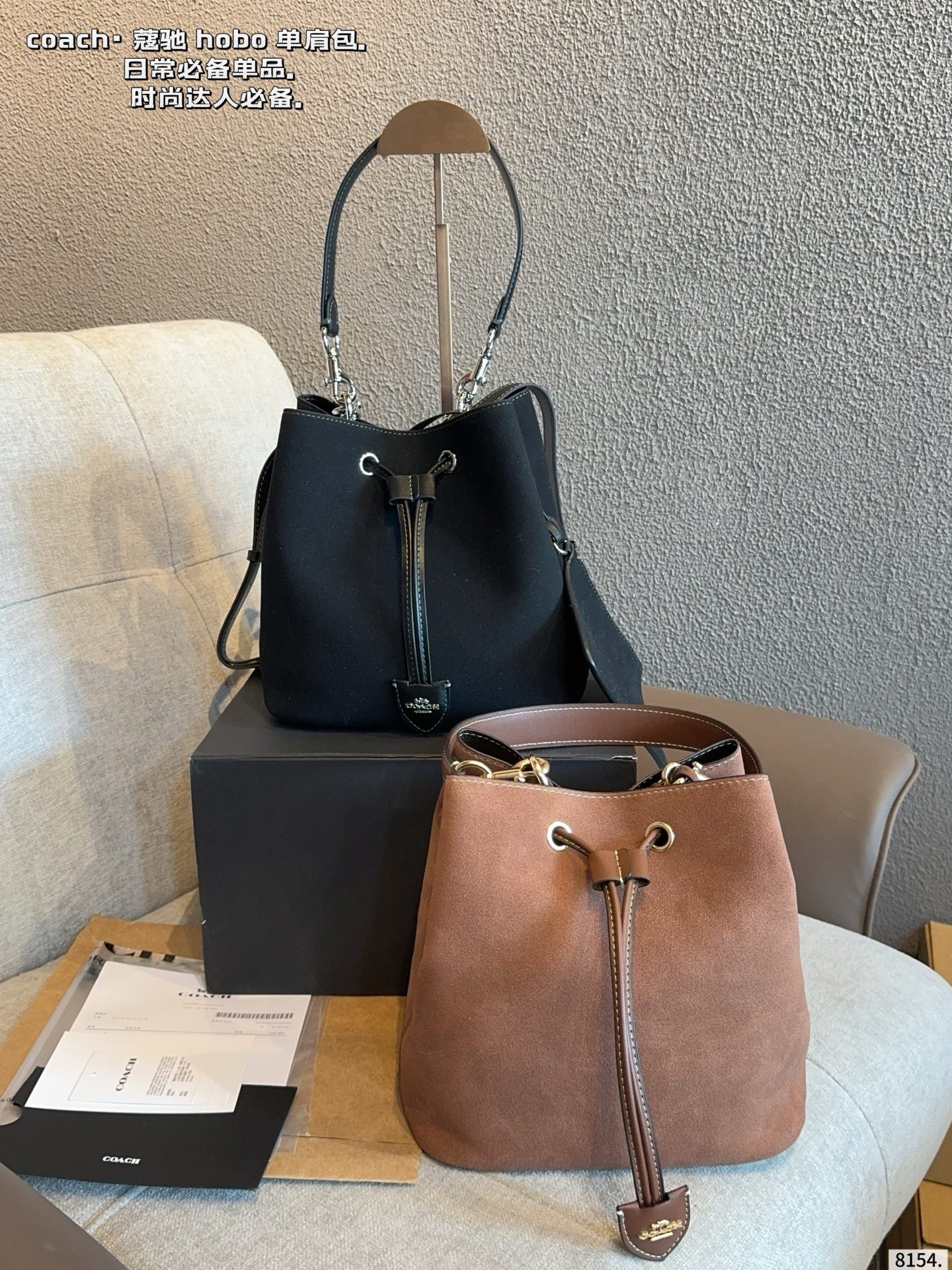 Sac COACH Livré avec boîte cadeau — photo 3