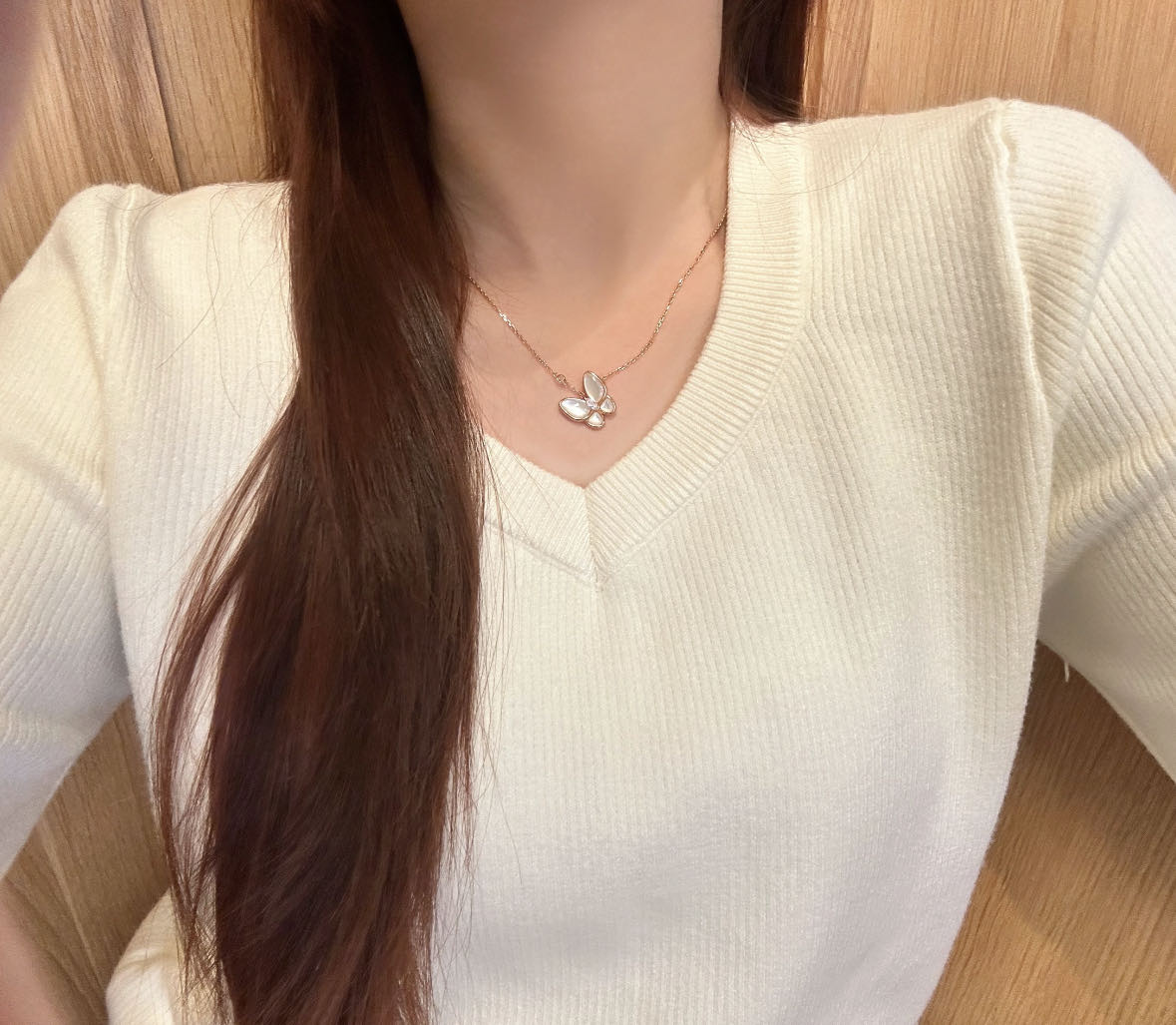 Van Cleef & Arpels Vca蝴蝶项链
