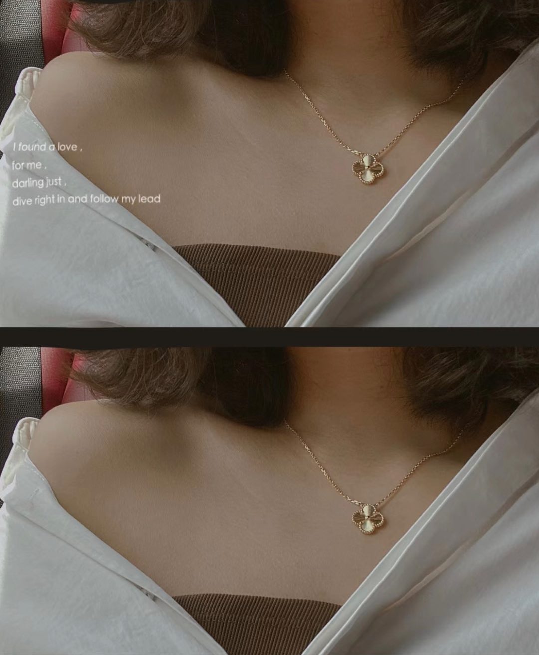 Van Cleef & Arpels vca镭射项链