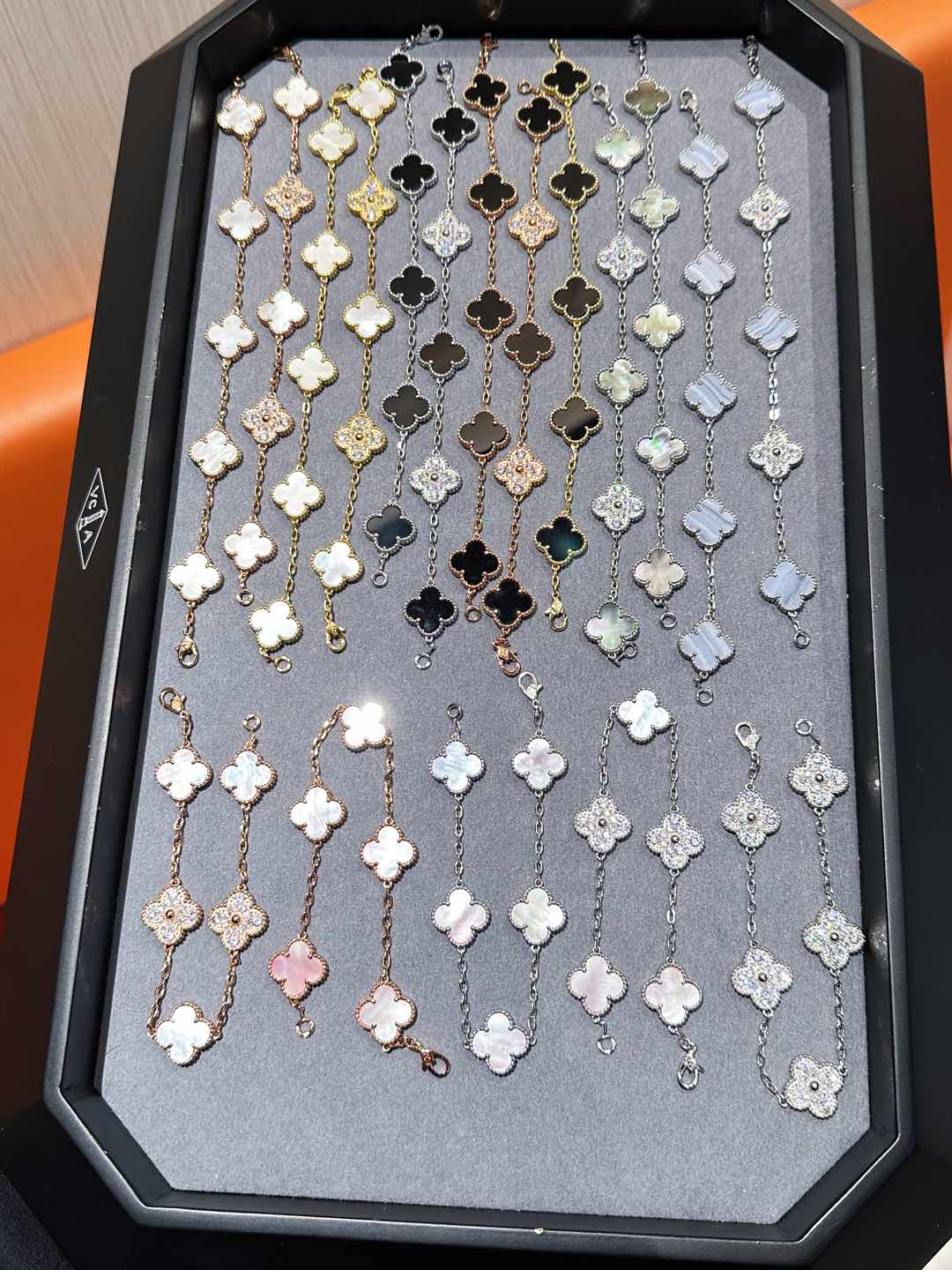 Van Cleef & Arpels vca五花手链部分集 图