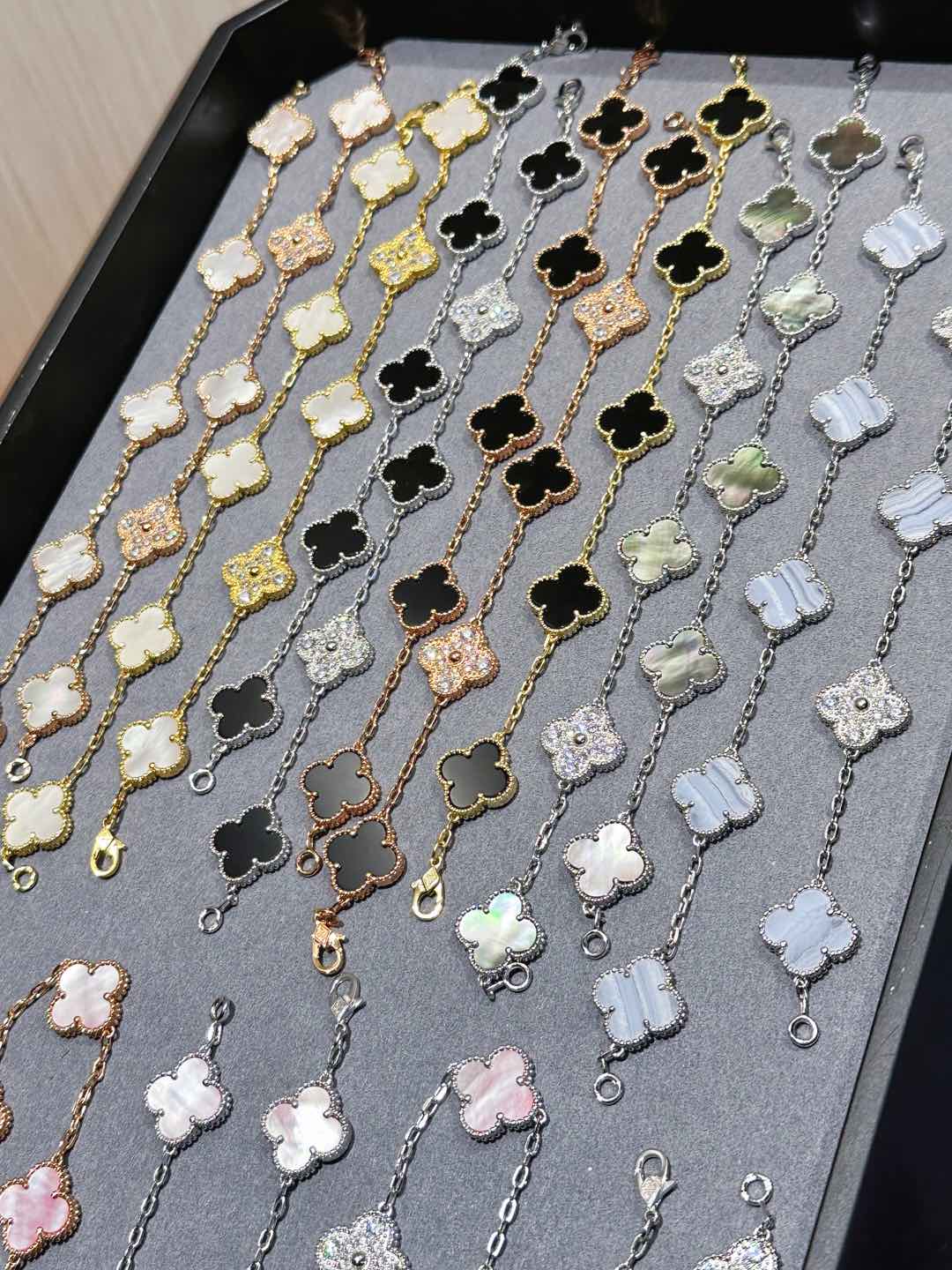 Van Cleef & Arpels vca五花手链部分集 图