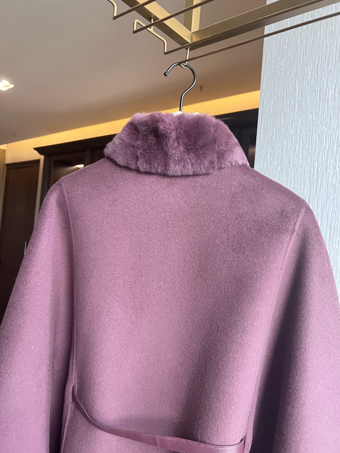 L P Salzburg Cashmere Cape with Lambskin Belt - Soft & Warm 9 i1757051757675 4725 0 8