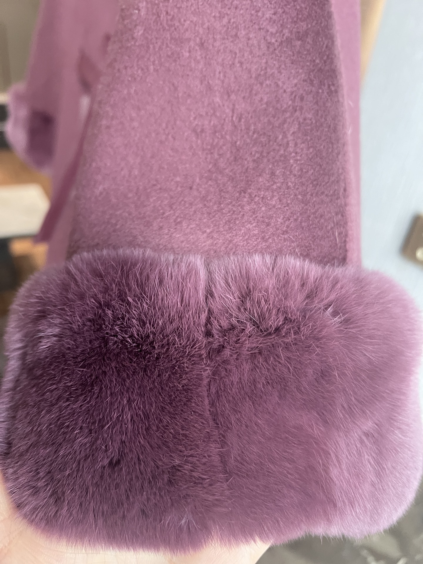 L P Salzburg Cashmere Cape with Lambskin Belt - Soft & Warm 10 i1757051757722 114 0 10