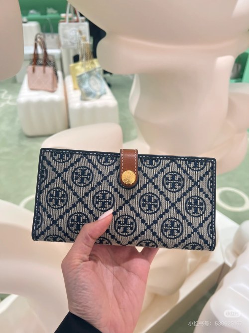 Tory Burch Embossed Long Wallet - New Design 1 Tory Burch Embossed Long Wallet - New Design