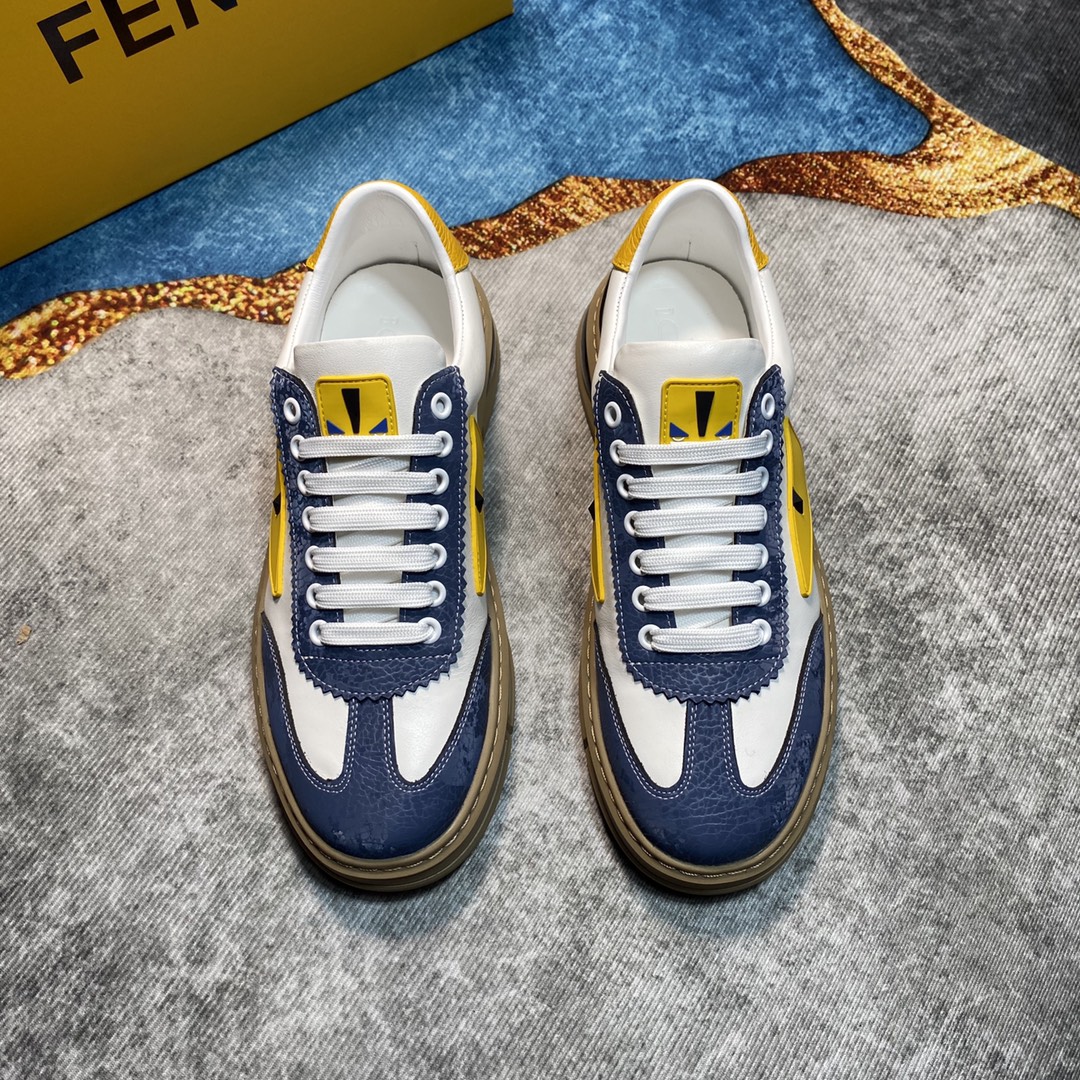 NO:274309,:【Fendi】Fendi The latest casual shoes for men!  The counter will be launched simultaneously!  The original version is one to one replica. The fully imported official website is one to one cowhide fabric. The inner layer is top-level sheepskin, and the original original factory special rubber bottom. Leads the new fashion concept. Code 38-44. (Customized 45 without return or exchange),,fendi,fendi,cowhide,sheepskin19860909:【Fendi】芬迪 男士最新款休闲鞋！专柜同步上市！原版一比一复刻.全进口官网一比一牛皮面料.内里采用头层顶级羊皮,原版原厂特供橡胶大底.引领时尚新概念.配码38-44.(可定做45不退换),,fendi,fendi,cowhide,sheepskin,Men's shoes