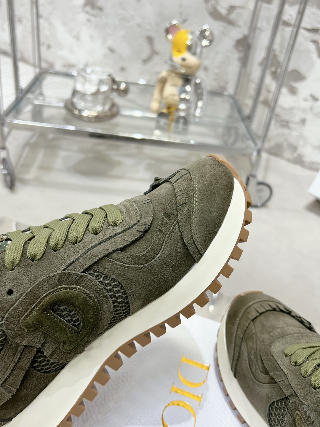 Diorディオール C'estシリーズ 流苏ネット休闲スニーカー