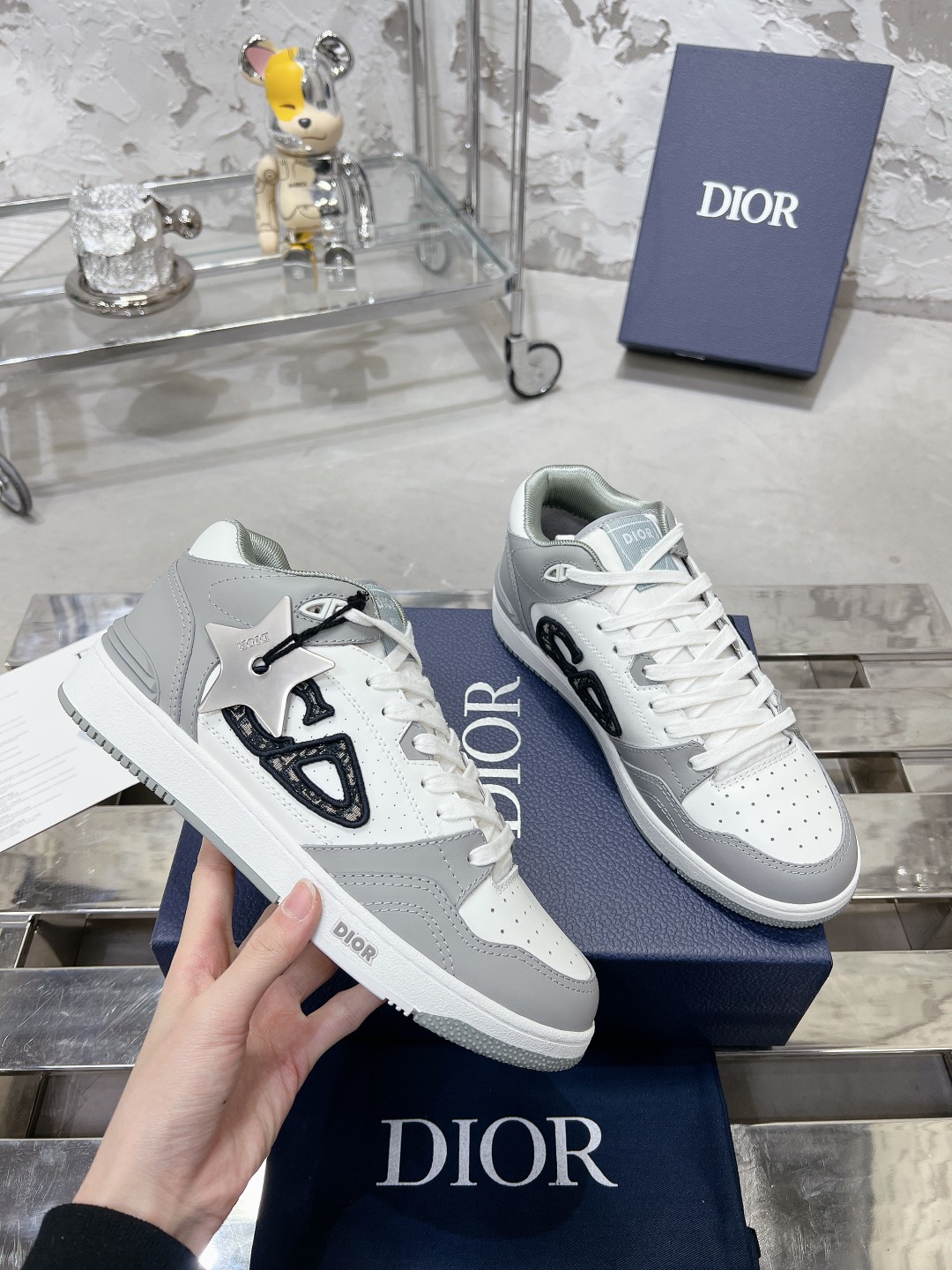 Dior B57シリーズ 中高モデル カジュアルスニーカー