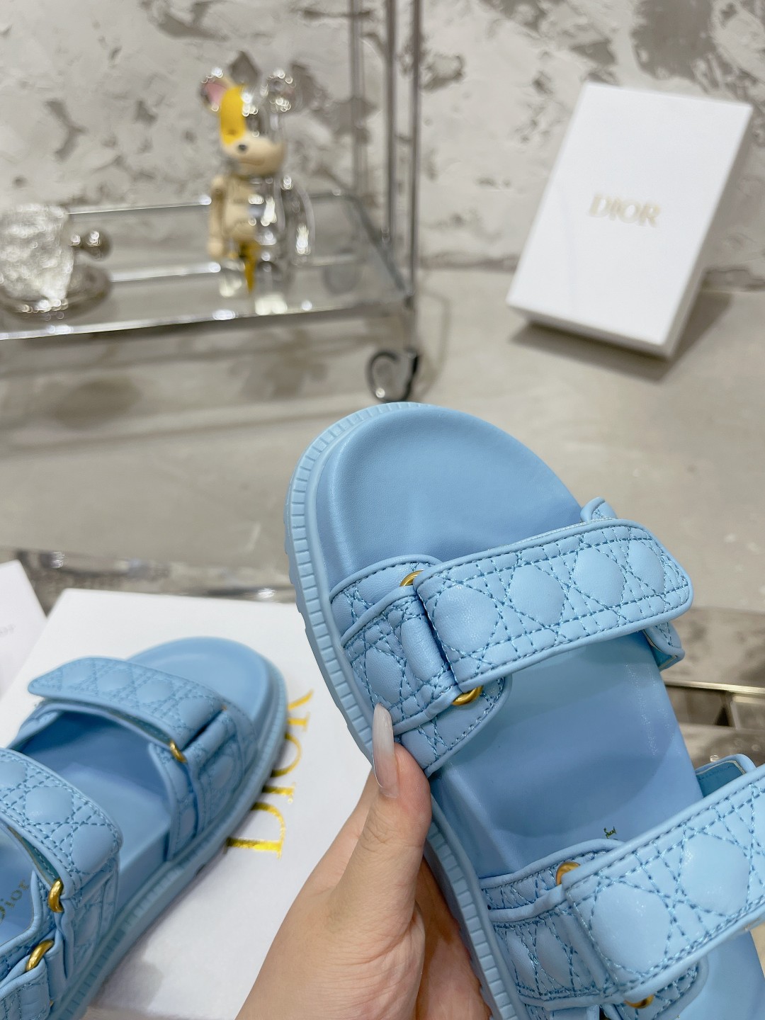 DIOR混種羊皮DiorAct涼鞋 - 軽量で快適なデザイン