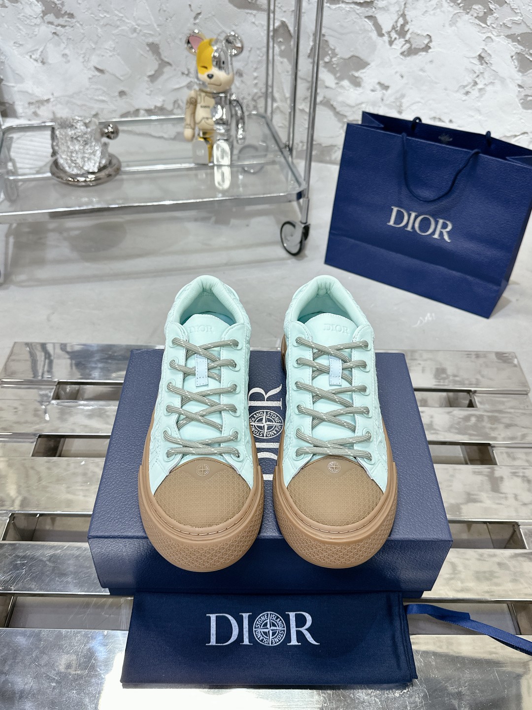 Dior B33 Series Women's Fashion Sneakers Oblique Jacquard Casual Skateboarding Shoes 4 a1729465848305 0512