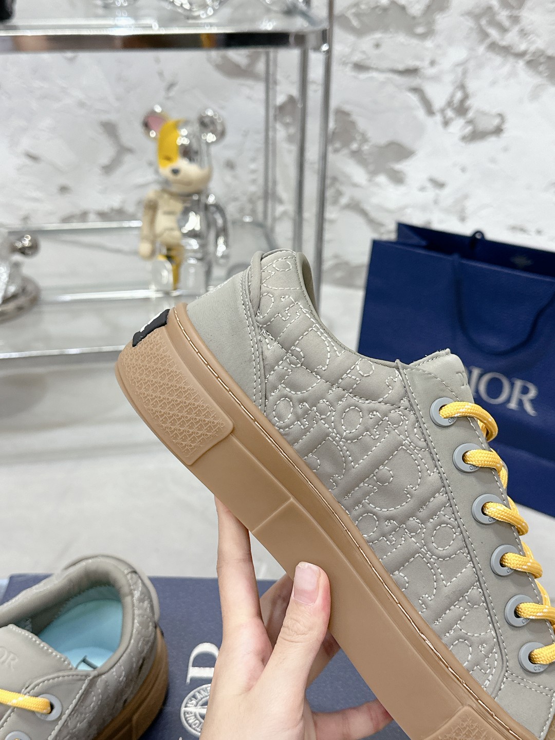 Dior B33 Oblique Jacquard Sneaker, Limited Edition, Unisex, Comfort & Style 6 a1729465867461 2178