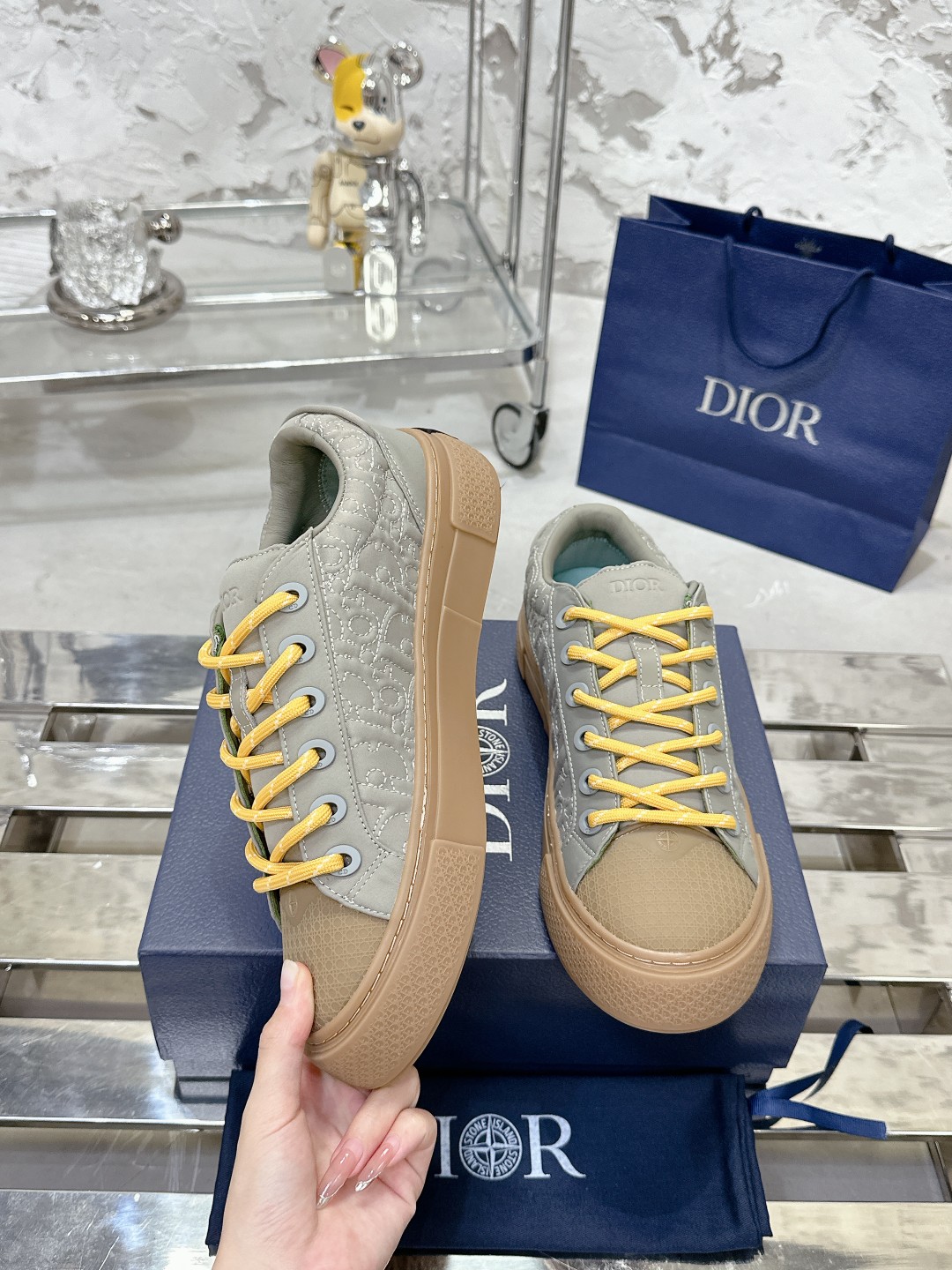Dior B33 Oblique Jacquard Sneaker, Limited Edition, Unisex, Comfort & Style 7 a1729465867484 7853