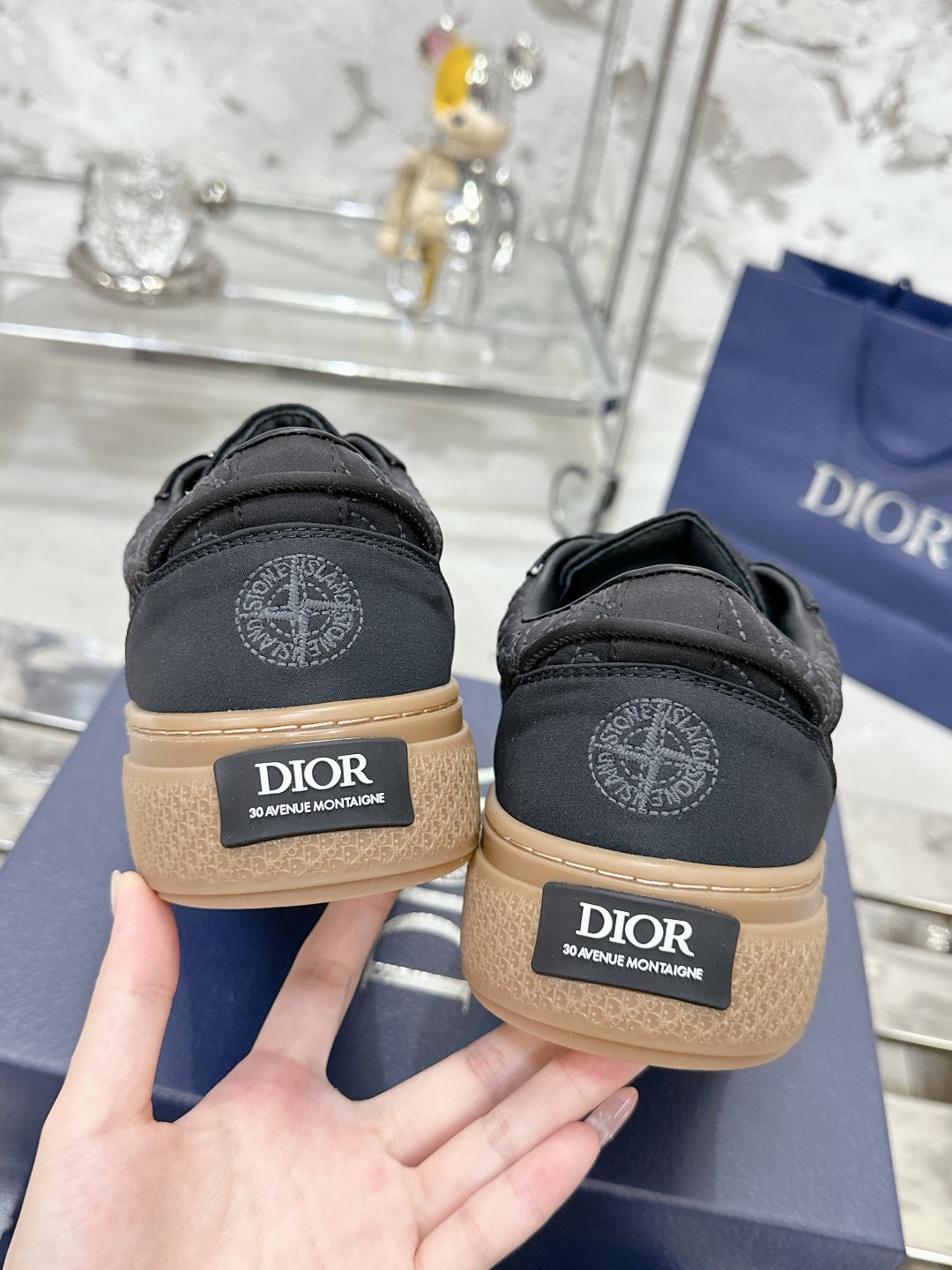 Dior B33 Oblique Jacquard Sneakers - Limited Edition Snake Year Style 8 a1729465884170 4465