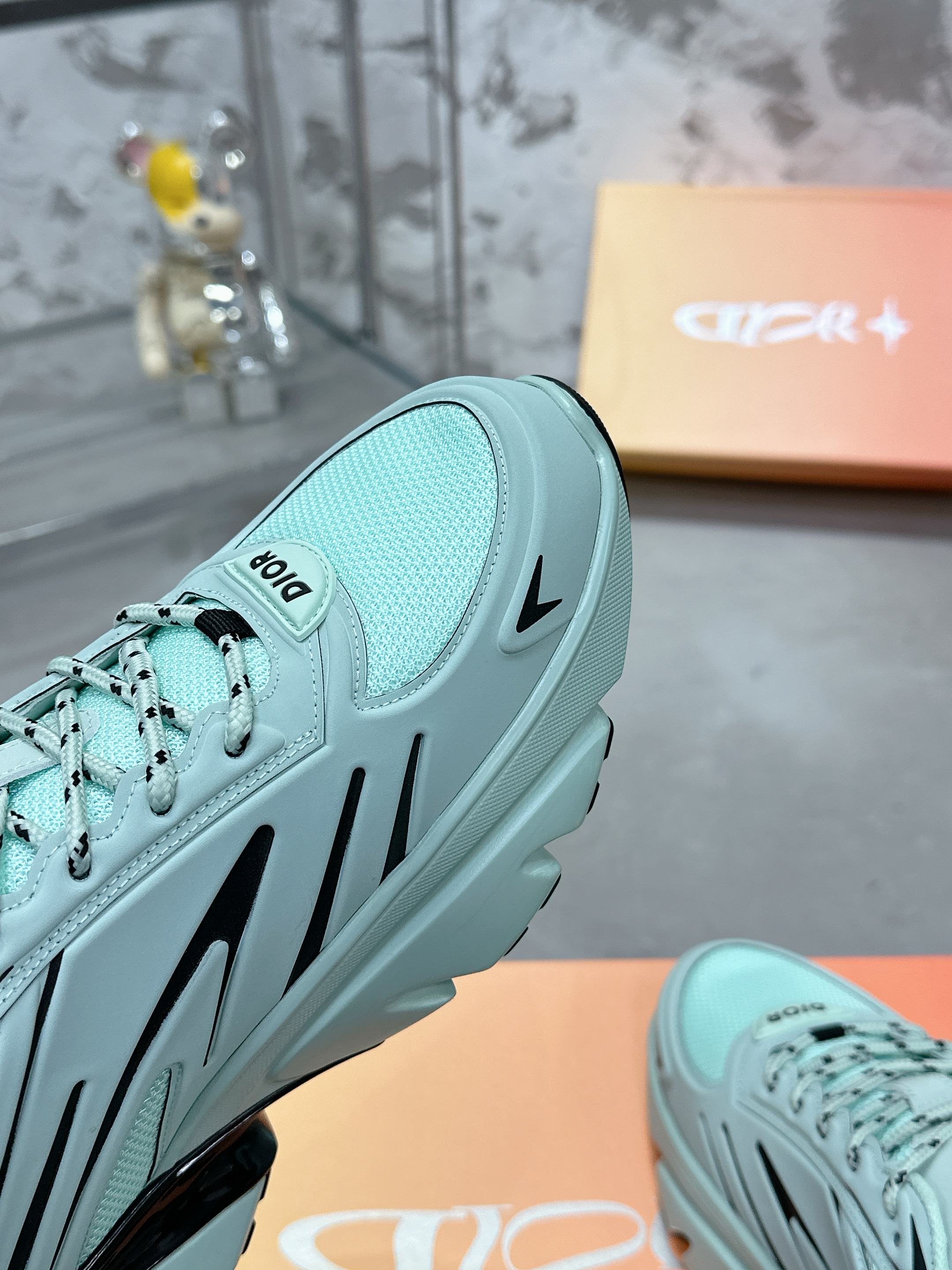 Dior B44 Blade 休闲厚底スニーカー - スポーティなデザイン