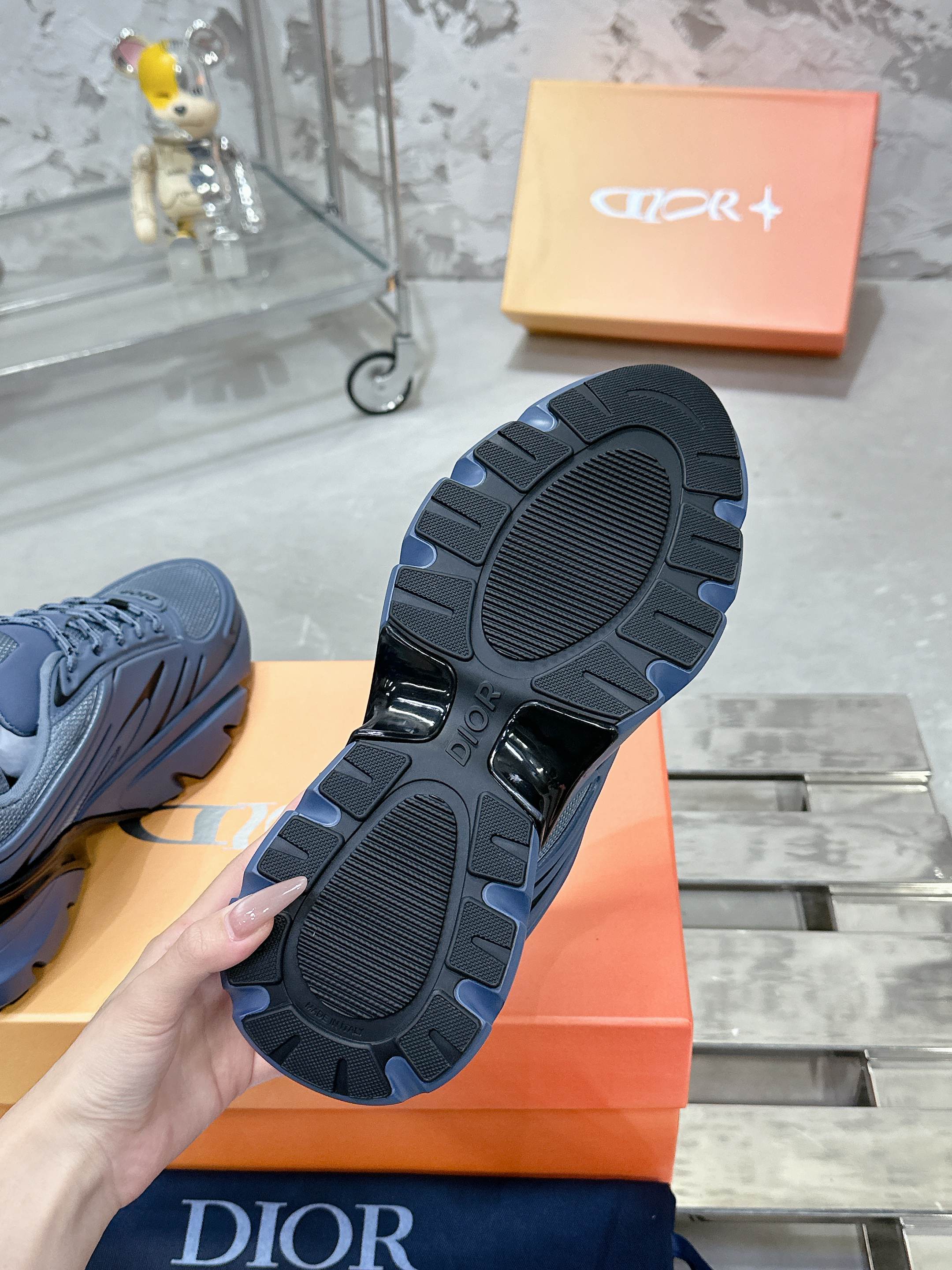 Dior B44 Bladeシリーズ 厚底カジュアルスニーカー