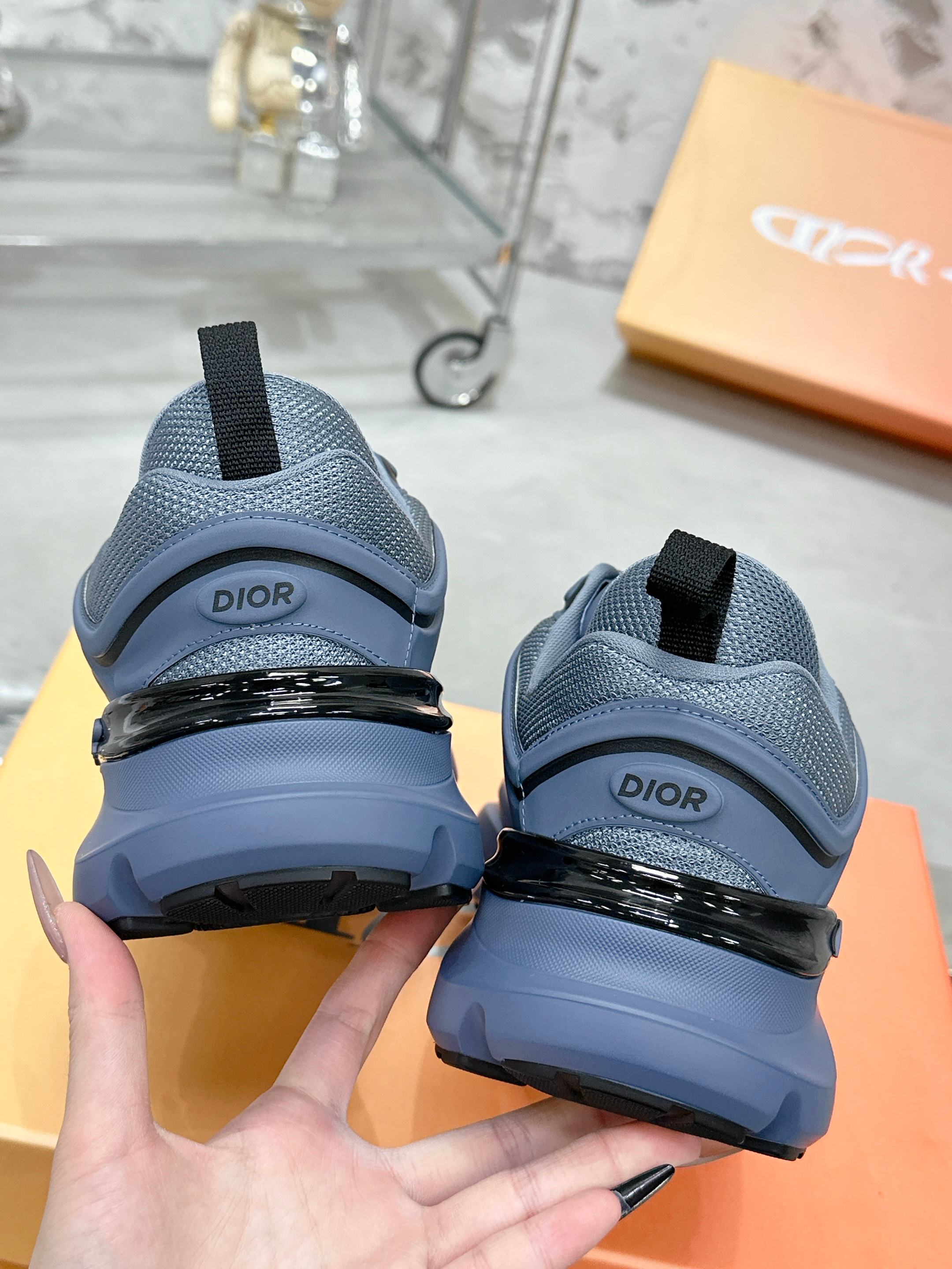 Dior B44 Bladeシリーズ 厚底カジュアルスニーカー