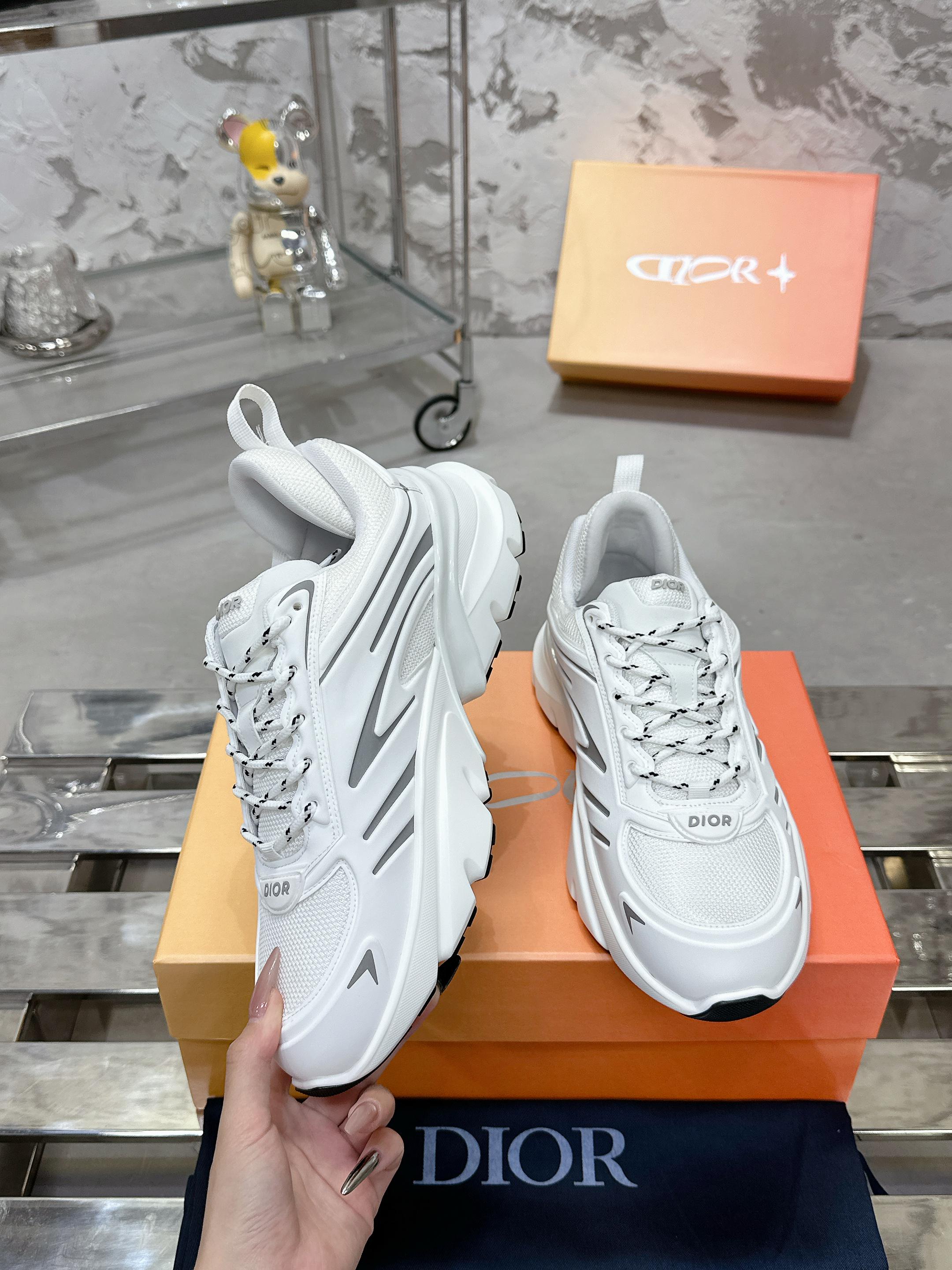 Dior B44 Blade カップル向け 厚底スニーカー