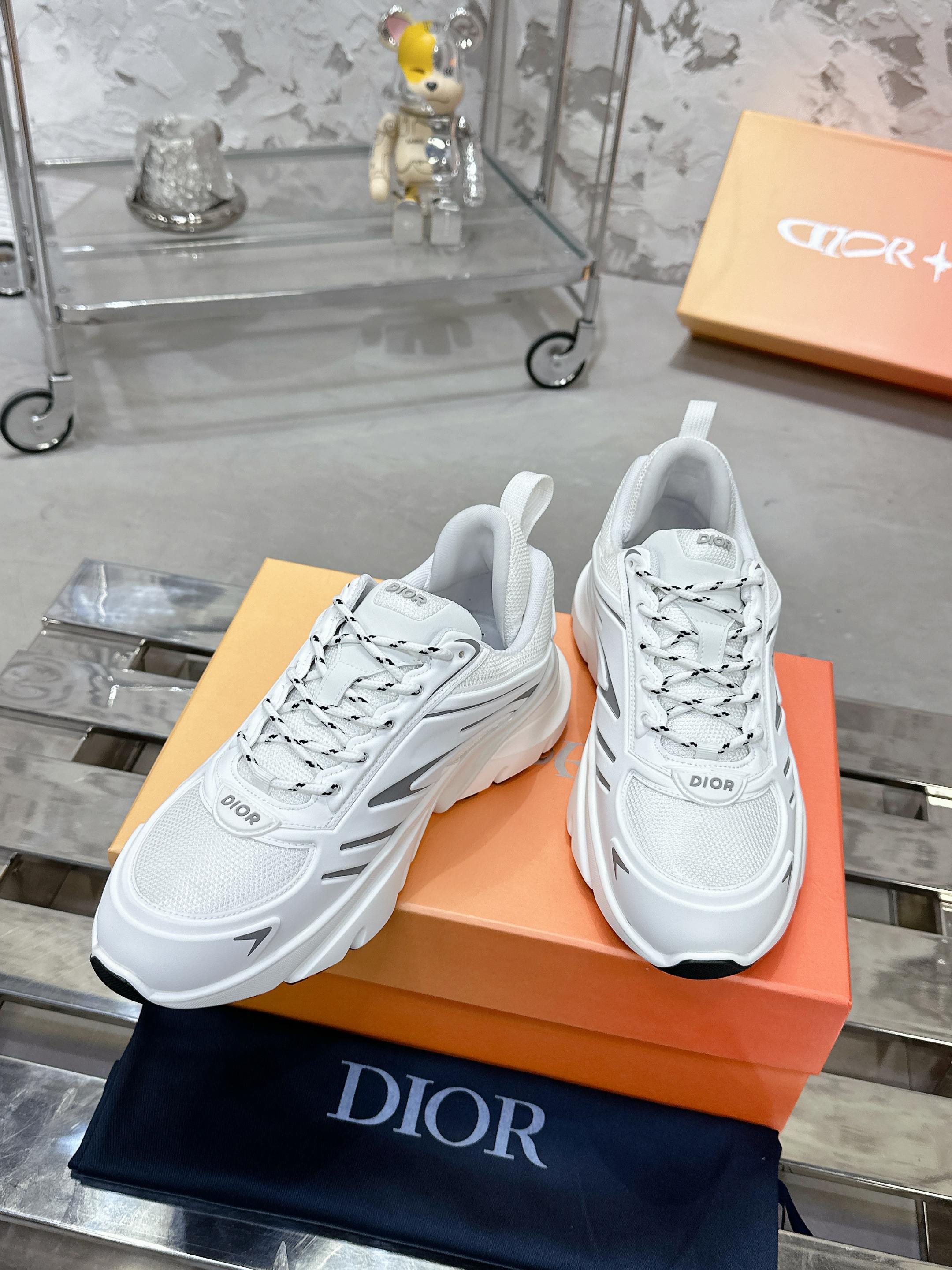 Dior B44 Blade カップル向け 厚底スニーカー